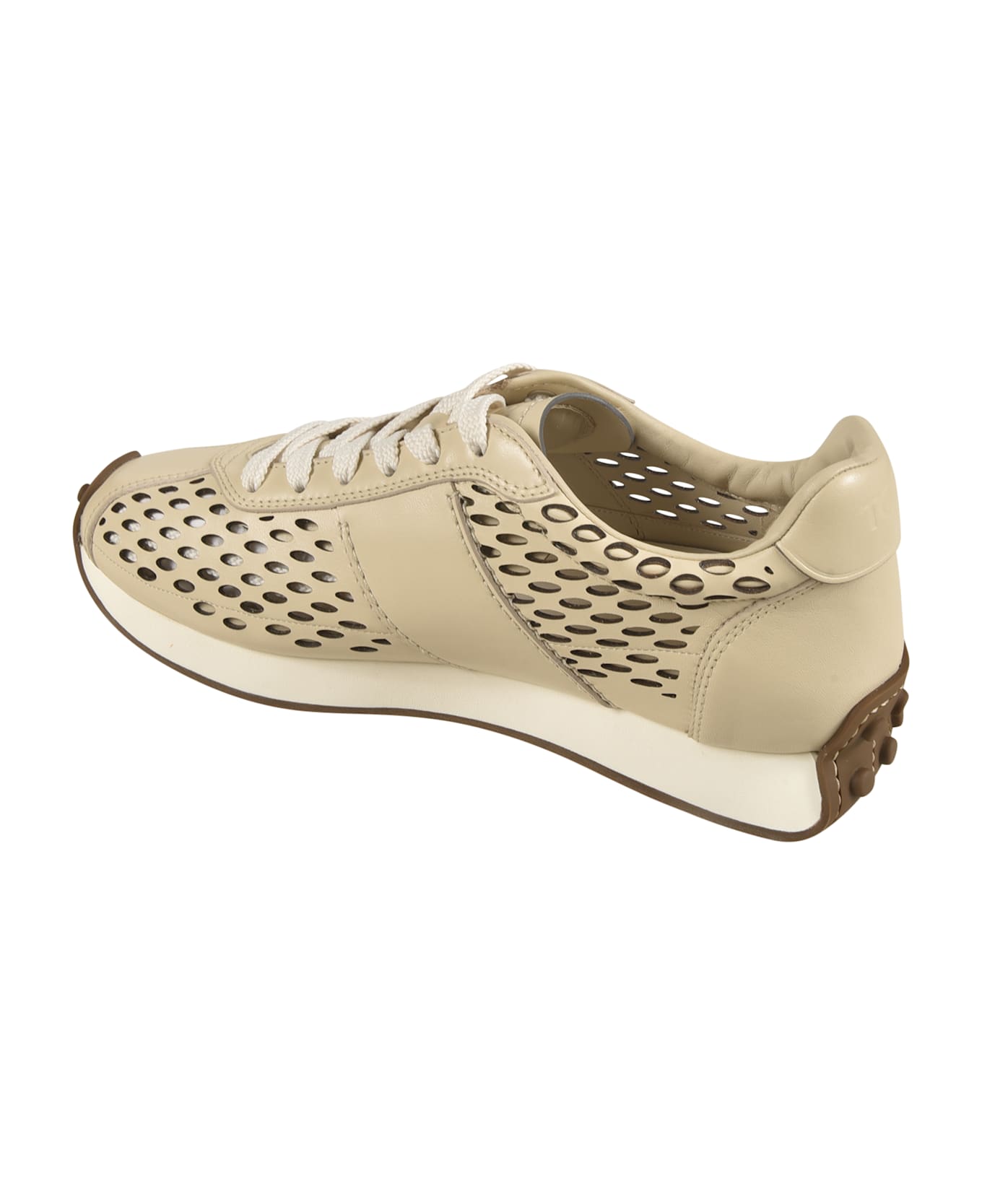 Tod
s Active 26l Laser Hole Sneakers - Stucco