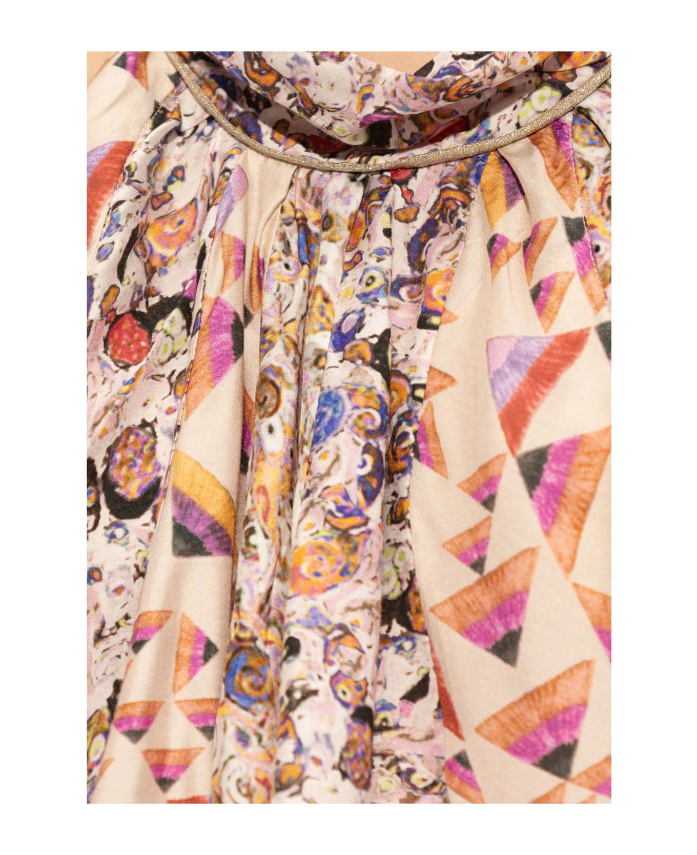 Isabel Marant Lauriane Abstract-print Top - MultiColour