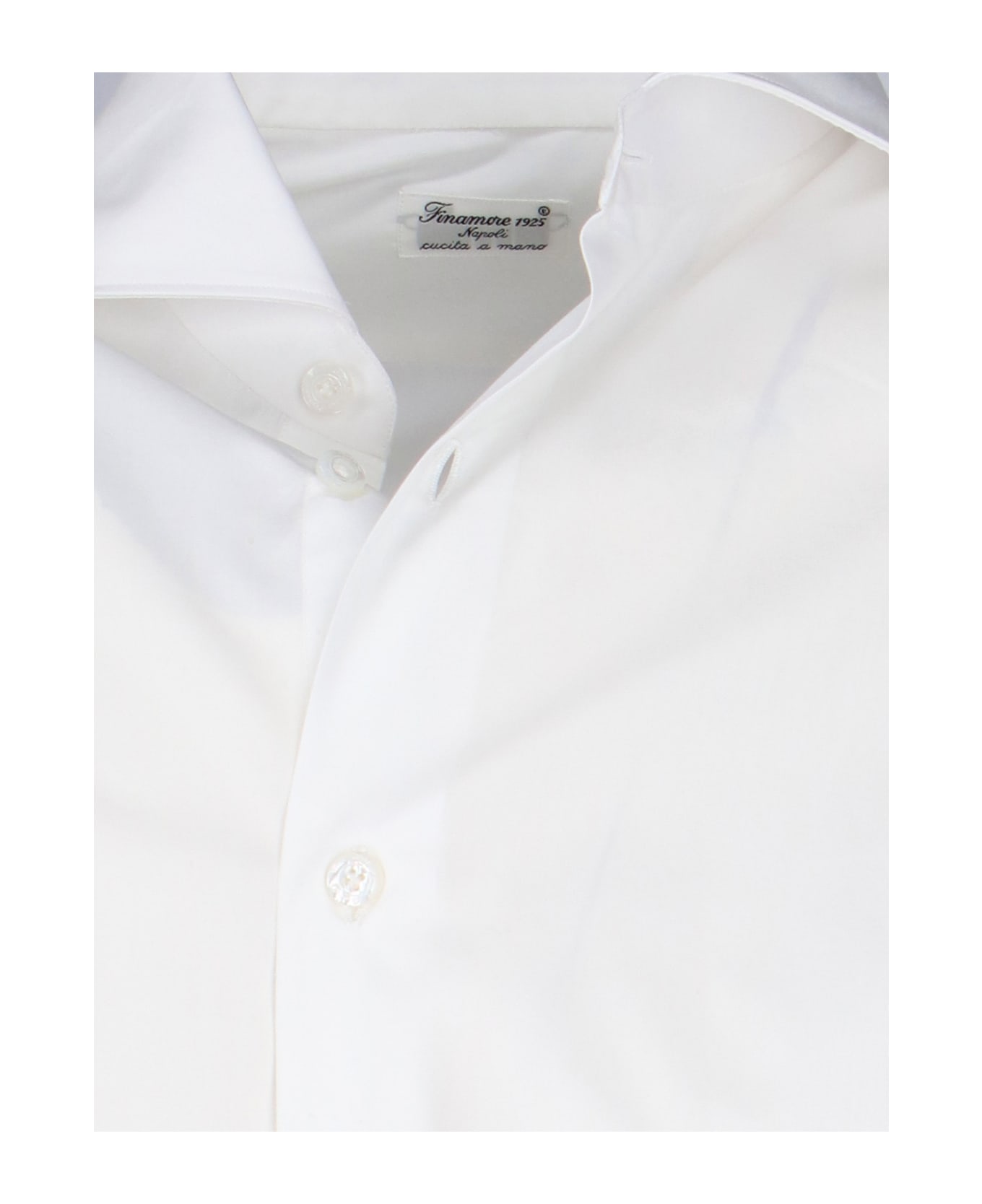 Finamore Classic Shirt - White シャツ