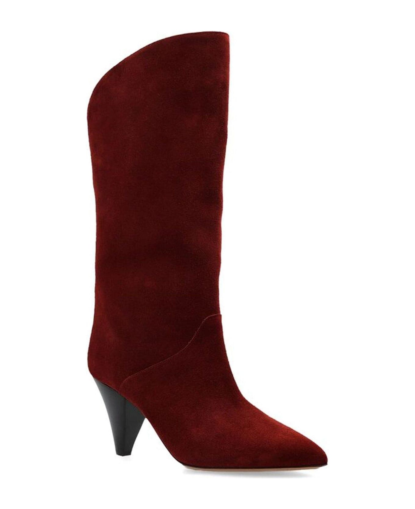 Isabel Marant Pointed-toe Heeled Boots - RED