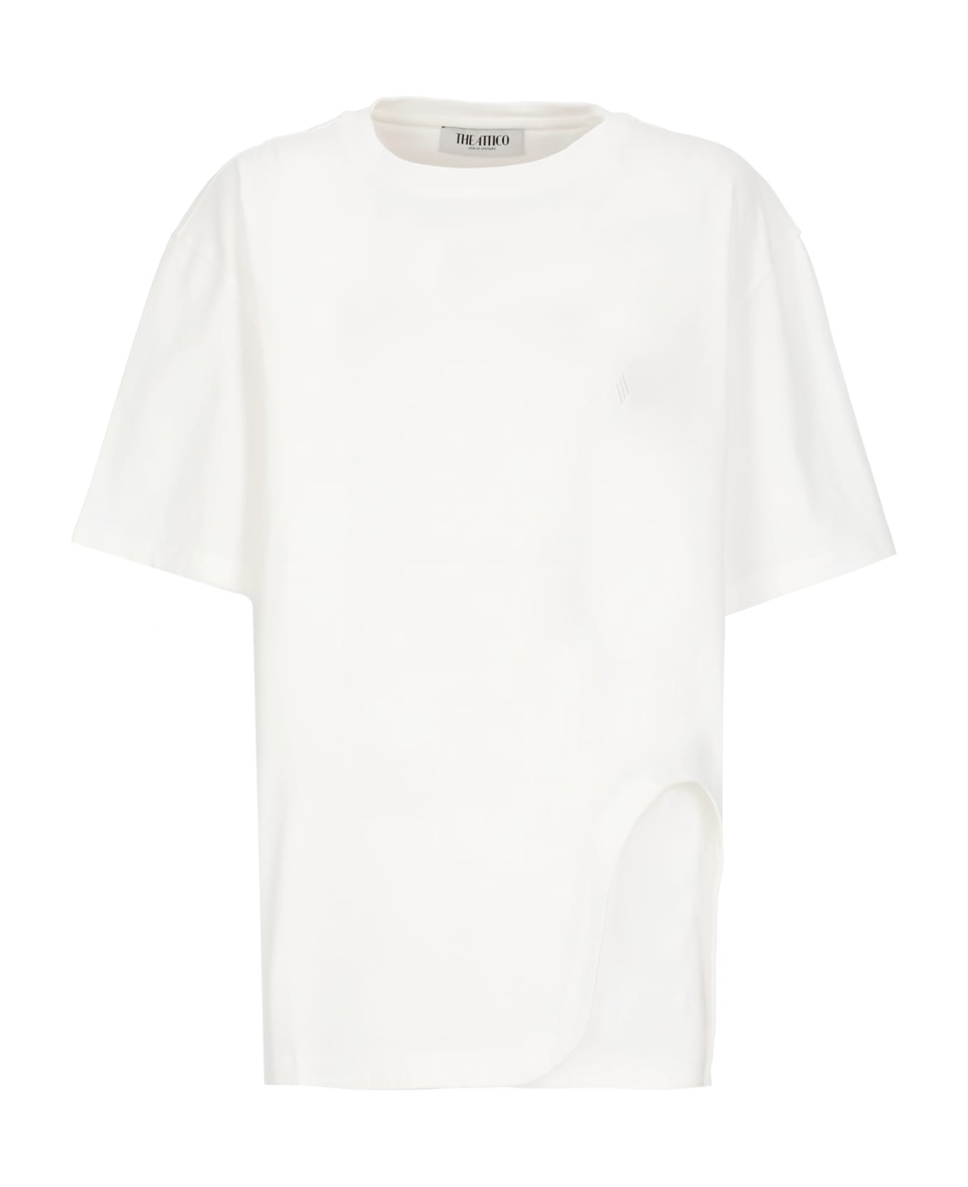 The Attico T-shirt With Logo - White