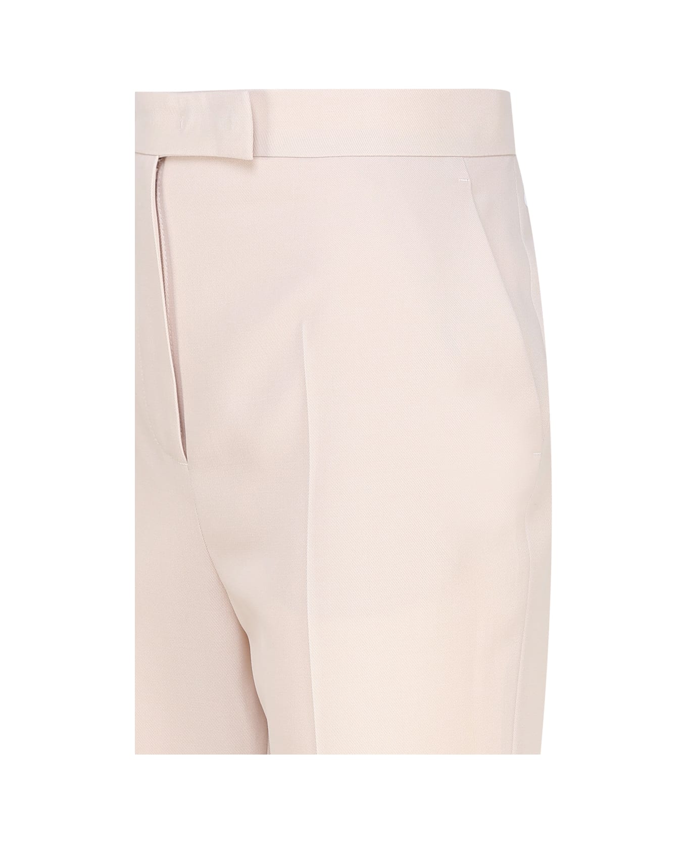 Fendi Tailored Gabardine Trousers - Beige