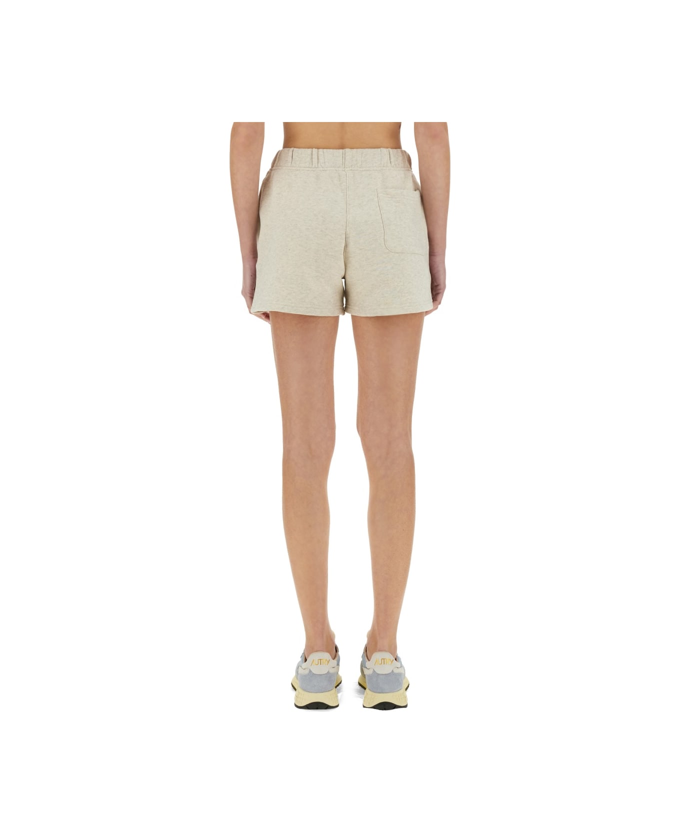 Autry Sweatshirt Shorts - LATTE
