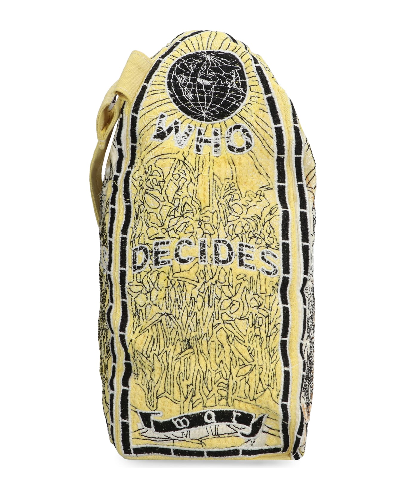 Who Decides War Bullet Wdw Crossbody Bag - Yellow