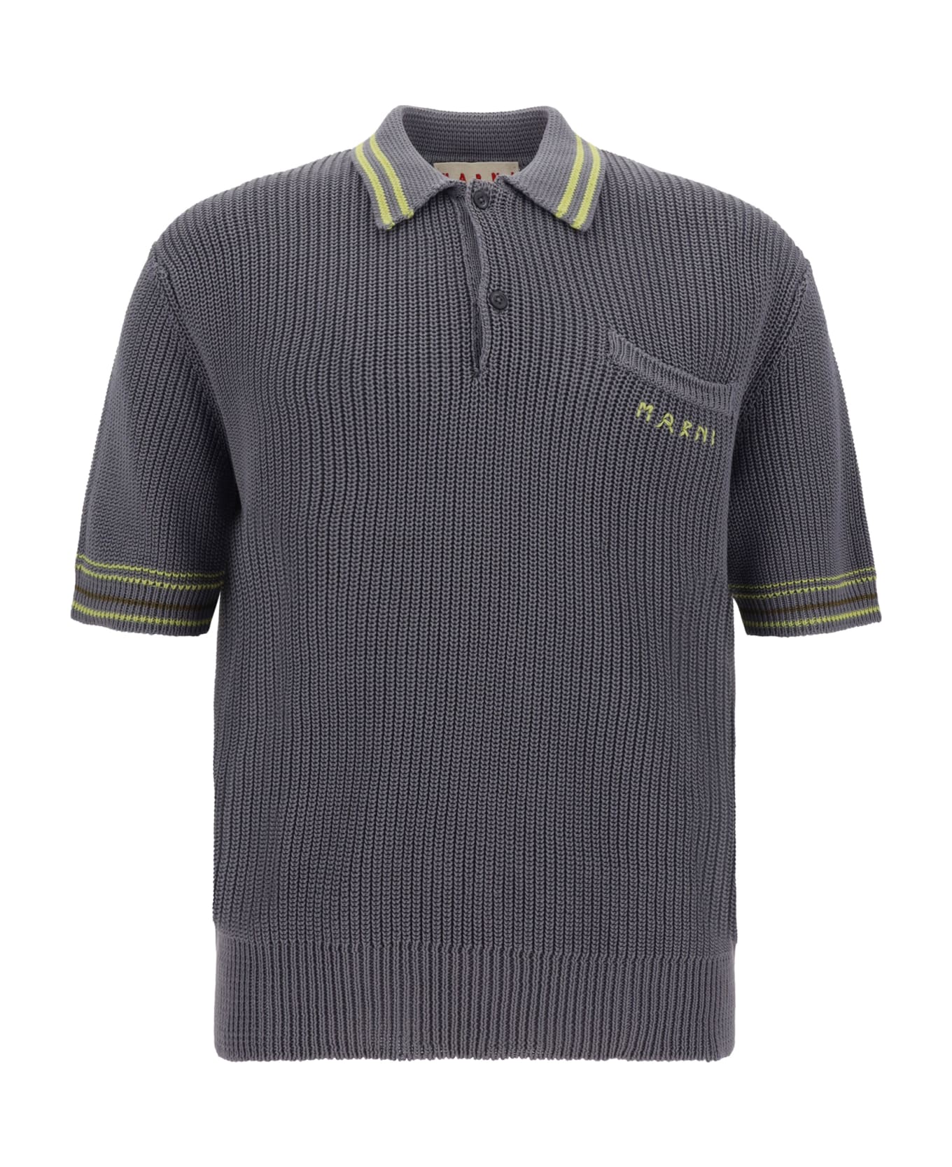 Marni Polo Shirt - Mercury ポロシャツ