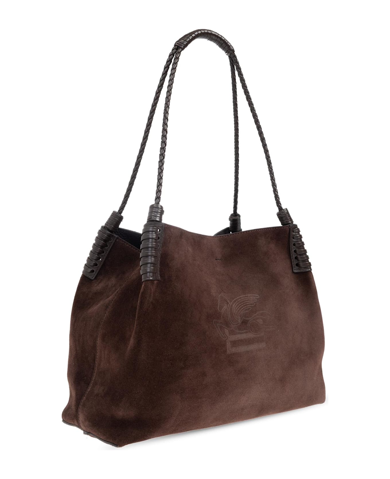 Etro Suede Shoulder Bag