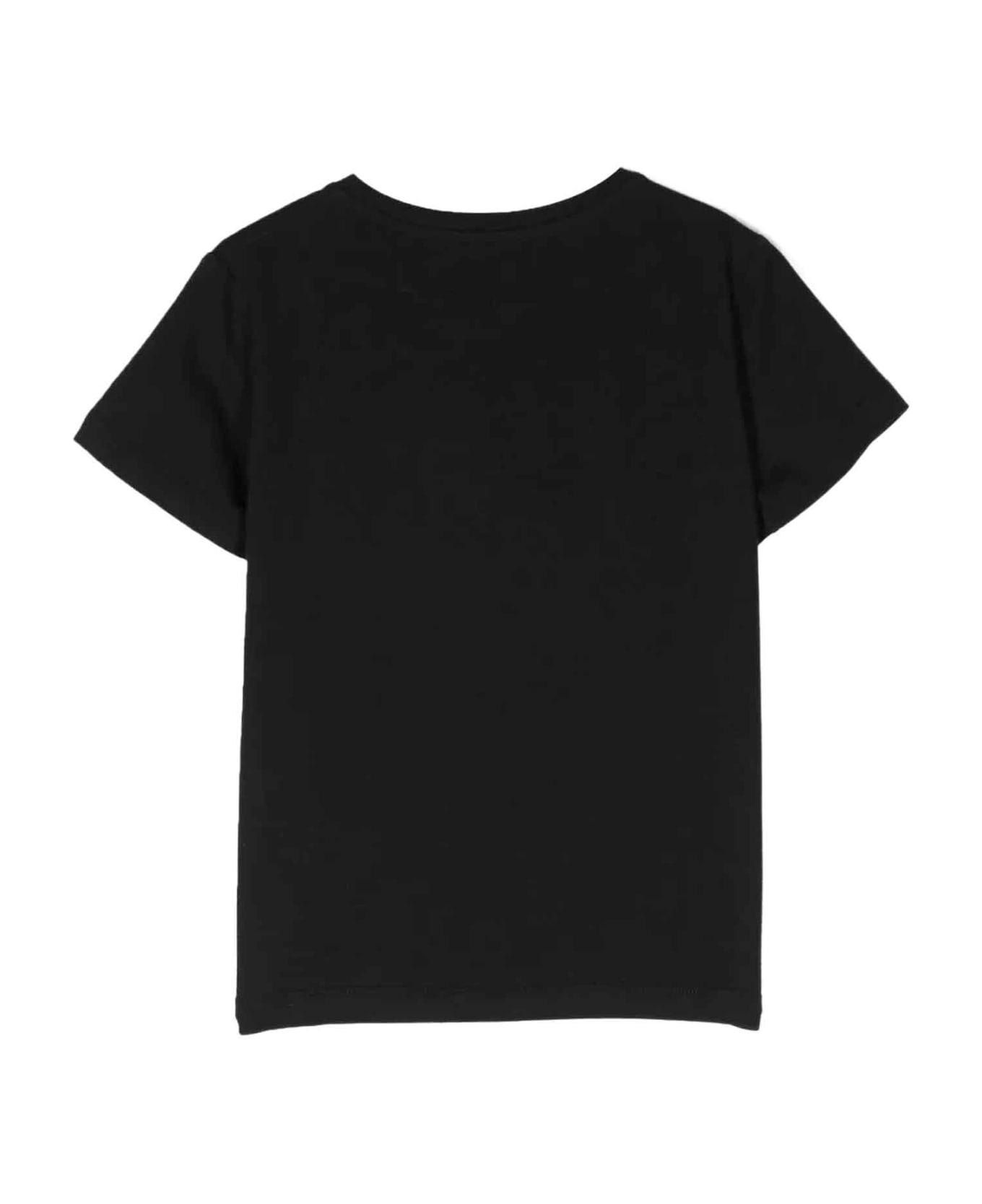 Young Versace Black T-shirt Unisex Kids - Nero