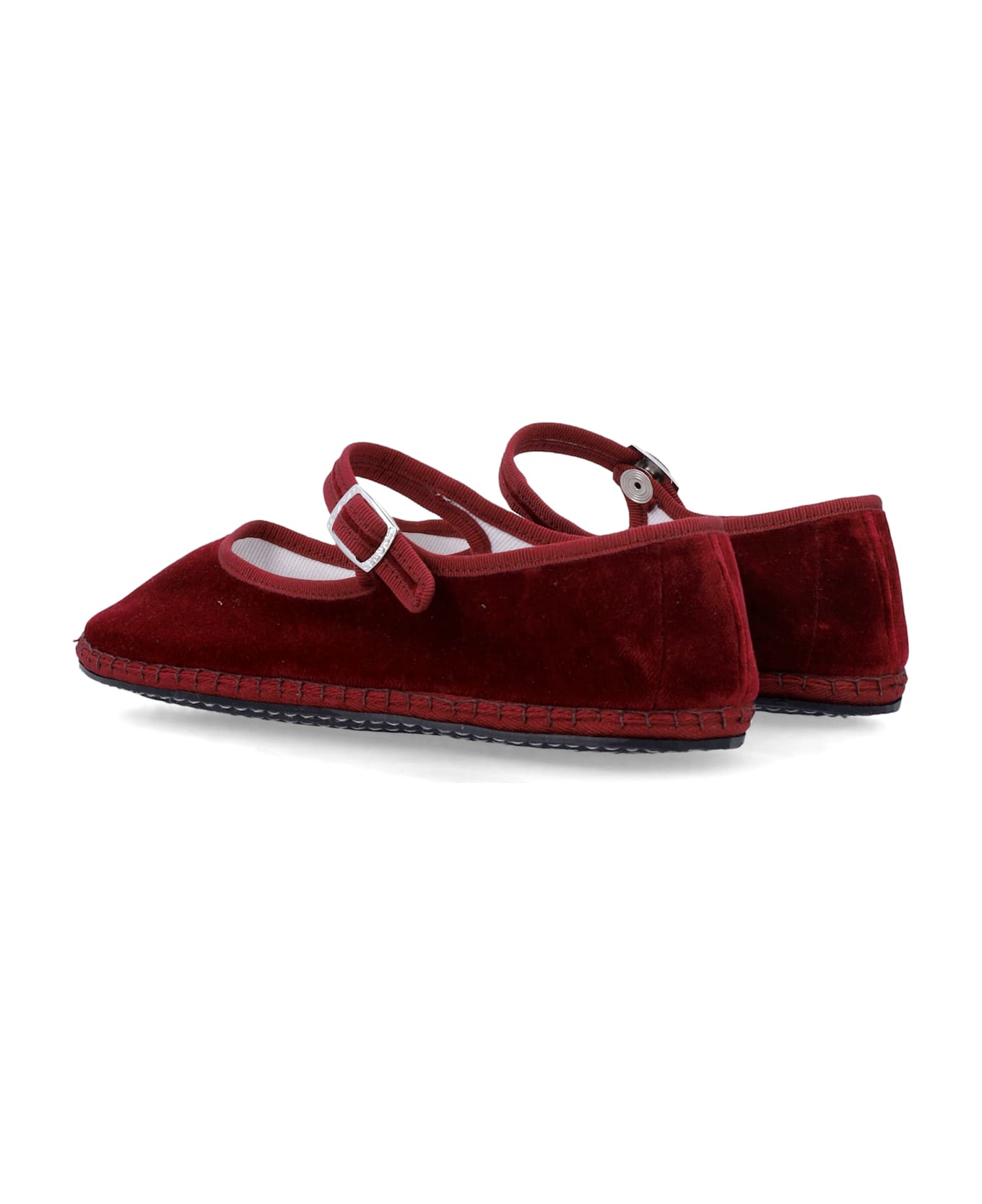 Drogheria Crivellini La Papousse Flat Shoes - BURGUNDY