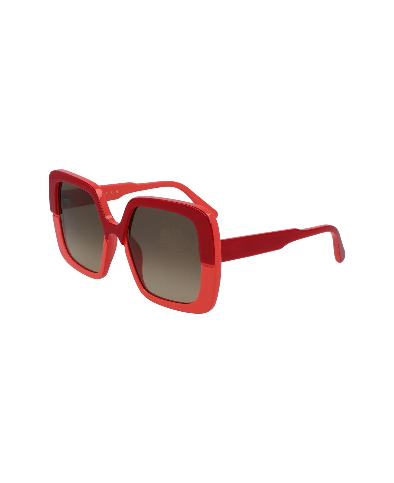 Marni Eyewear Me643s Sunglasses - Rosso