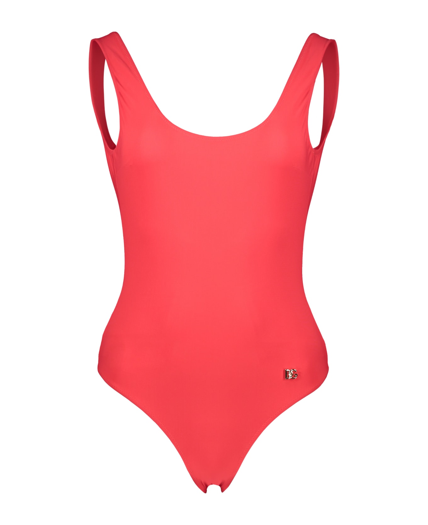 Dolce & Gabbana One-piece Swimsuit - Coral