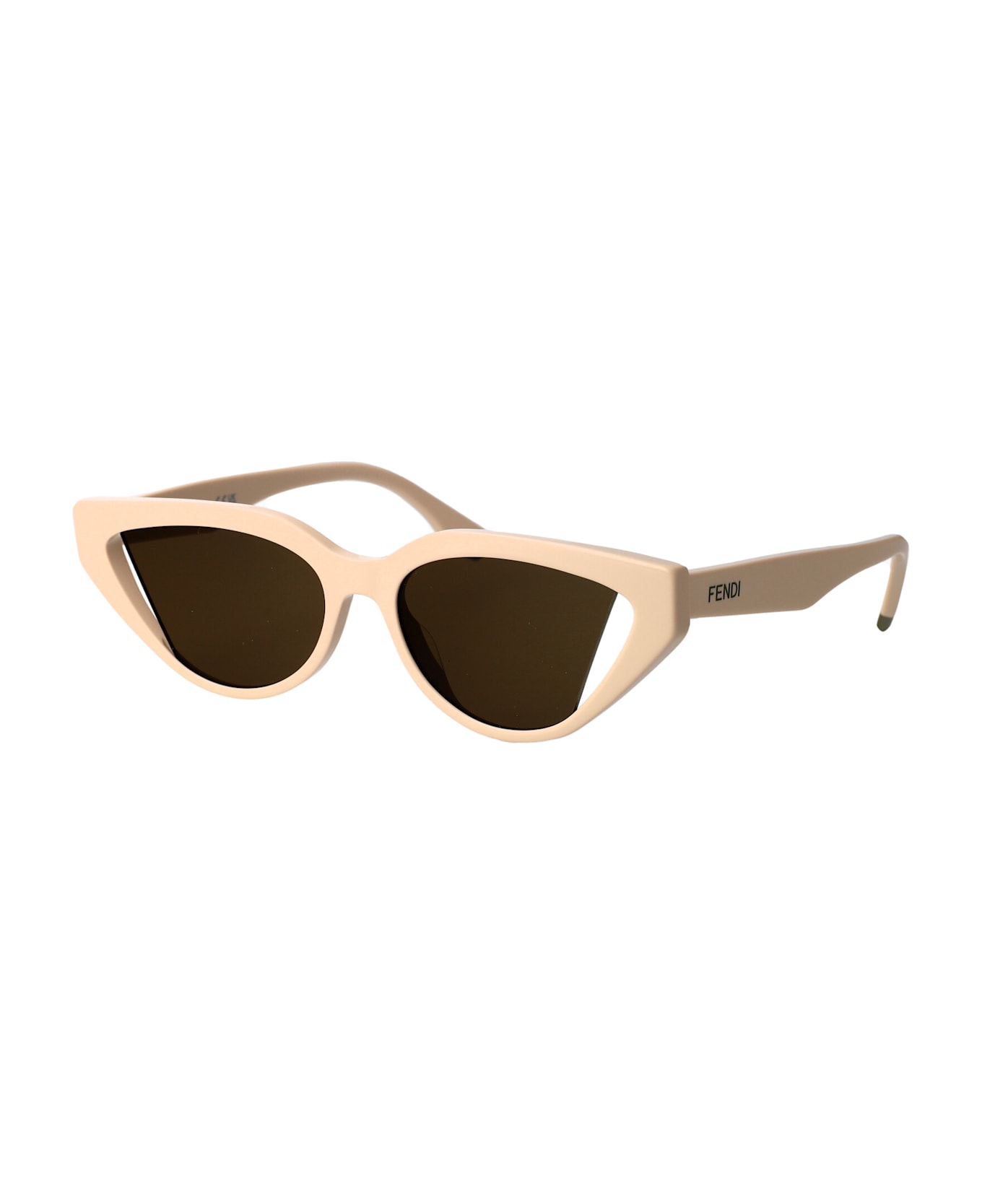 Fendi Eyewear Fendi Way Sunglasses - WHITE