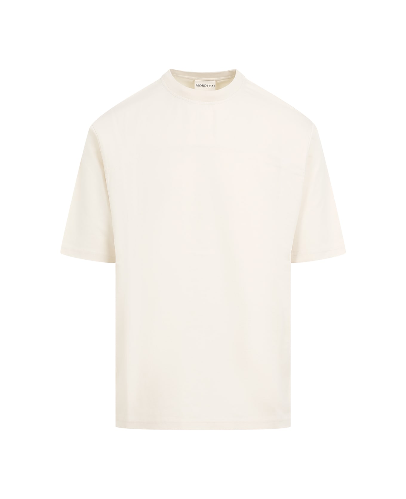 Mordecai Heavy Jersey Classic Fit T-shirt - Ivory