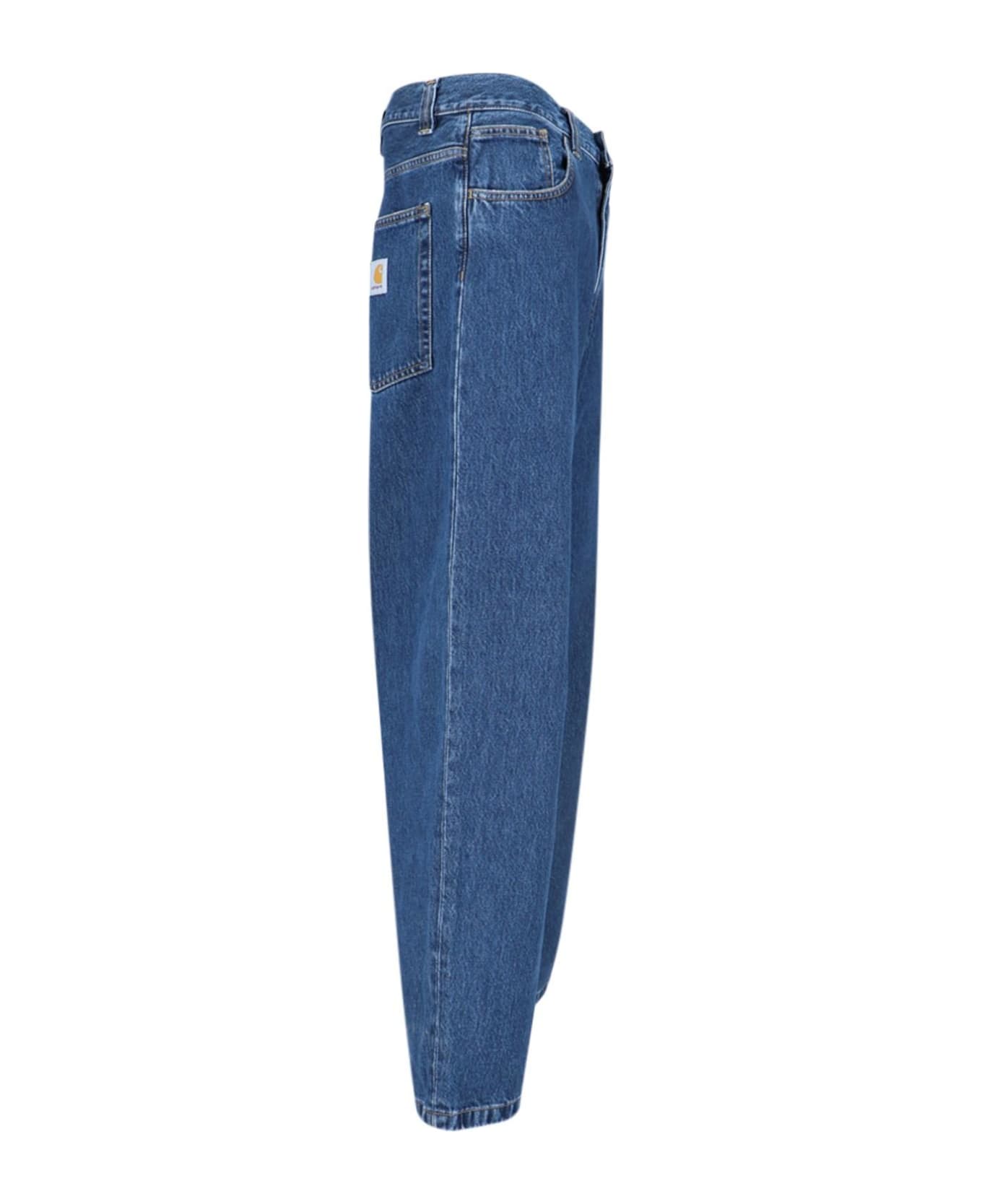 Carhartt 'brandon' Baggy Jeans - BLUE