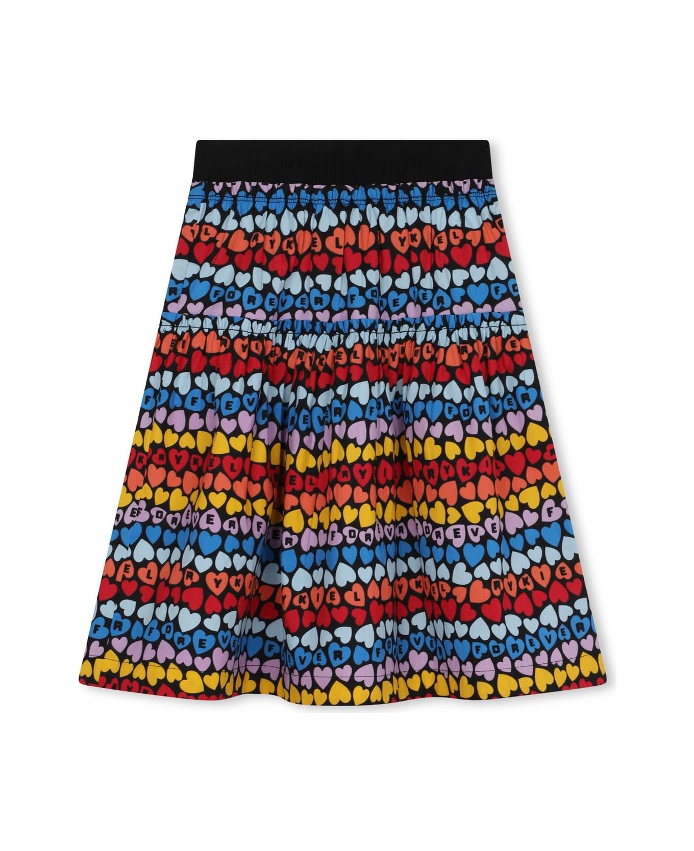 Sonia Rykiel Skirt With Flounces - Multicolor