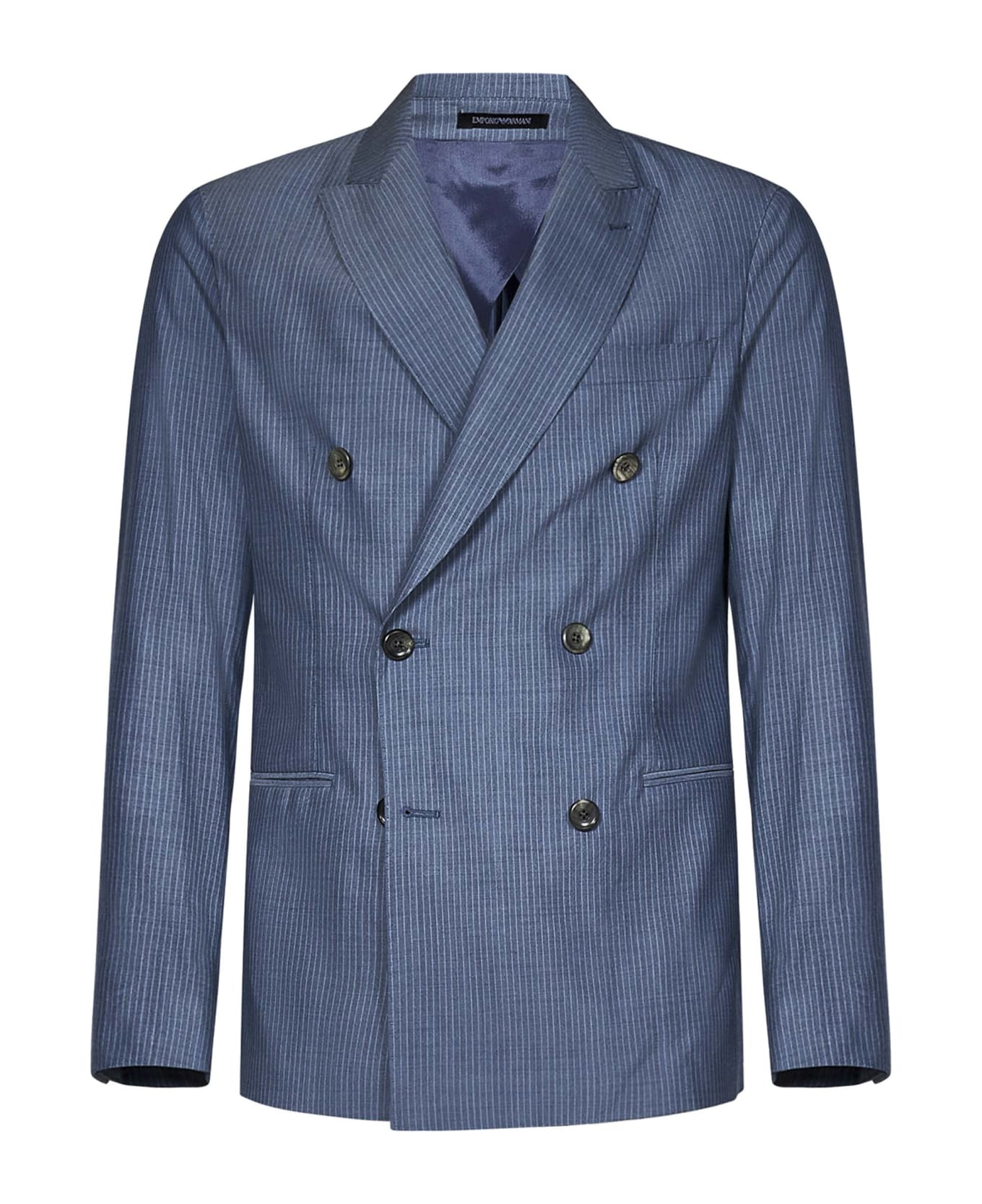 Emporio Armani Suit - Clear Blue