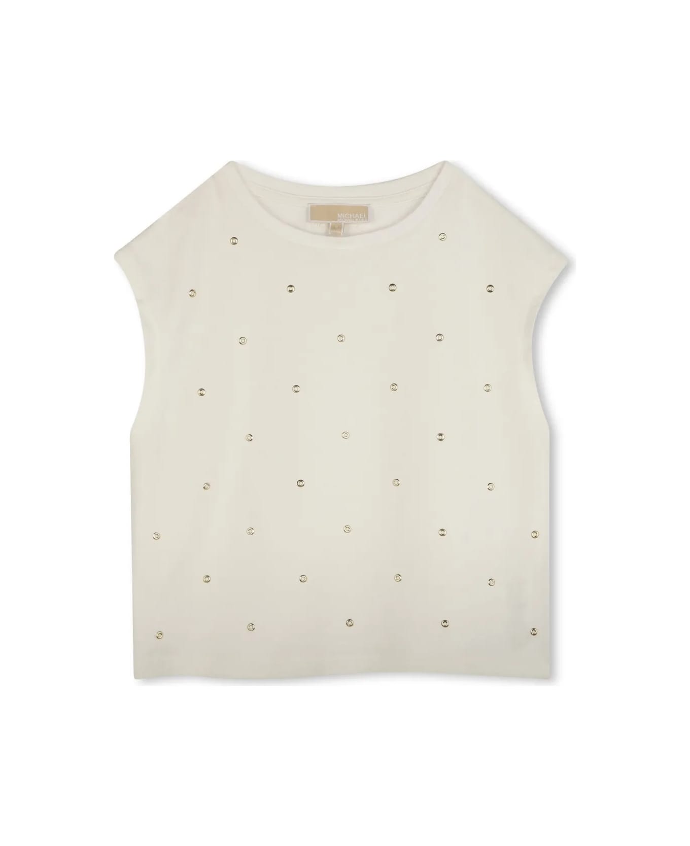 Michael Kors T-shirt Smanicata - White