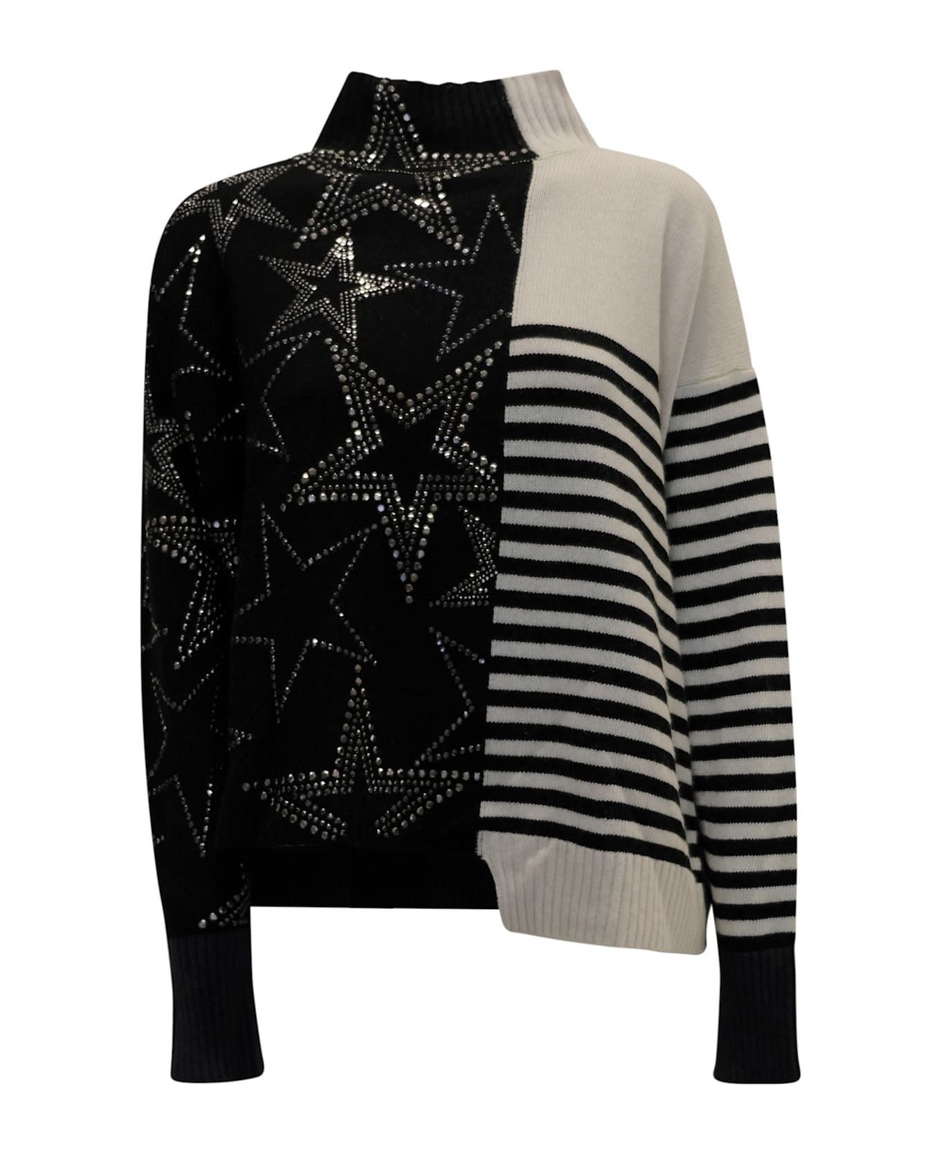 Brand Unique Grey Wool Sweater - GREY