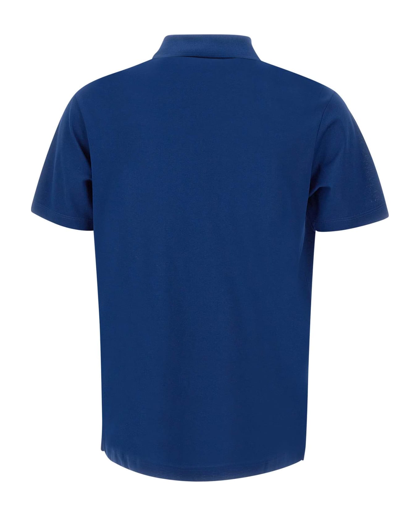 Paul&Shark Cotton Polo Shirt - BLUE ポロシャツ