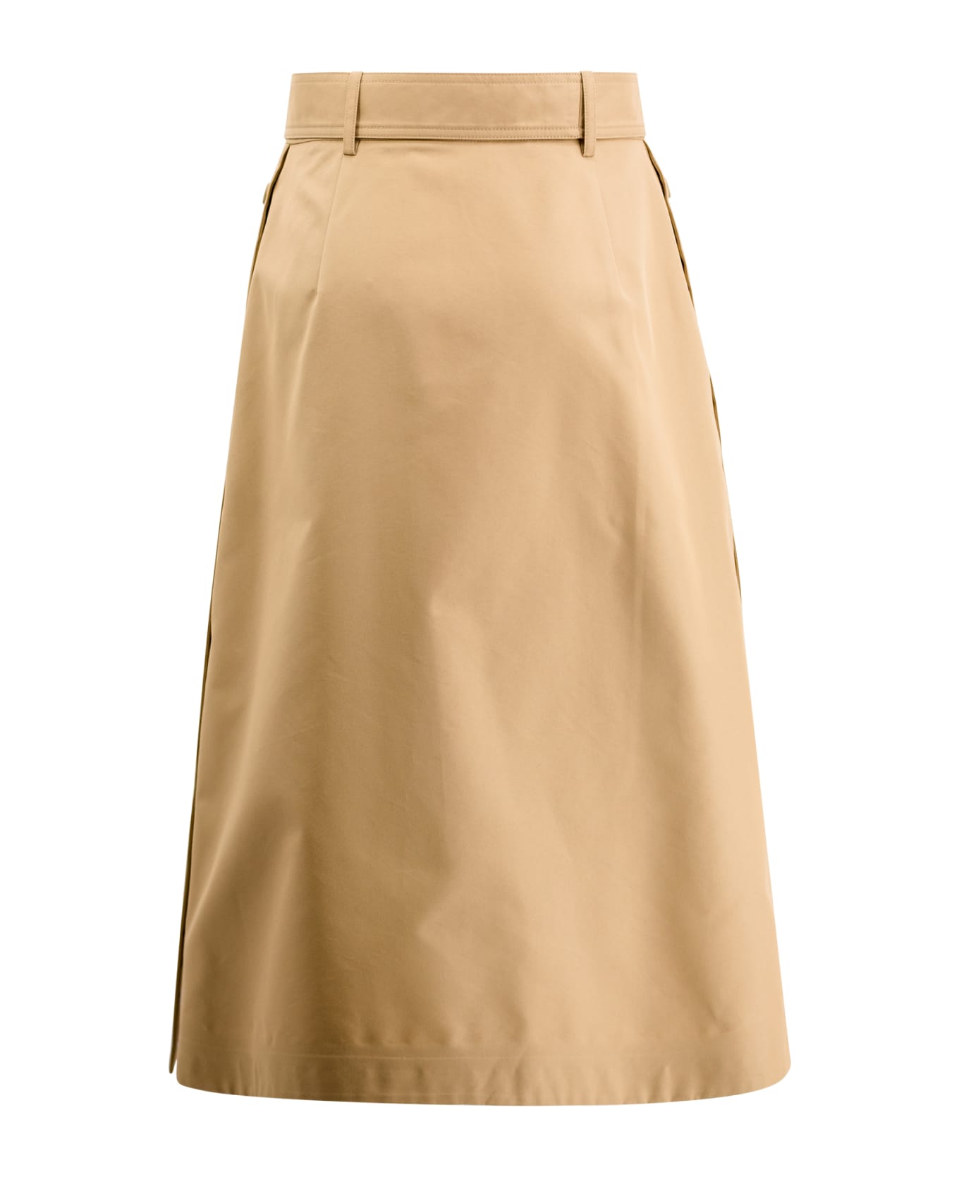 Weekend Max Mara Gabardine Wallet Skirt - Beige スカート