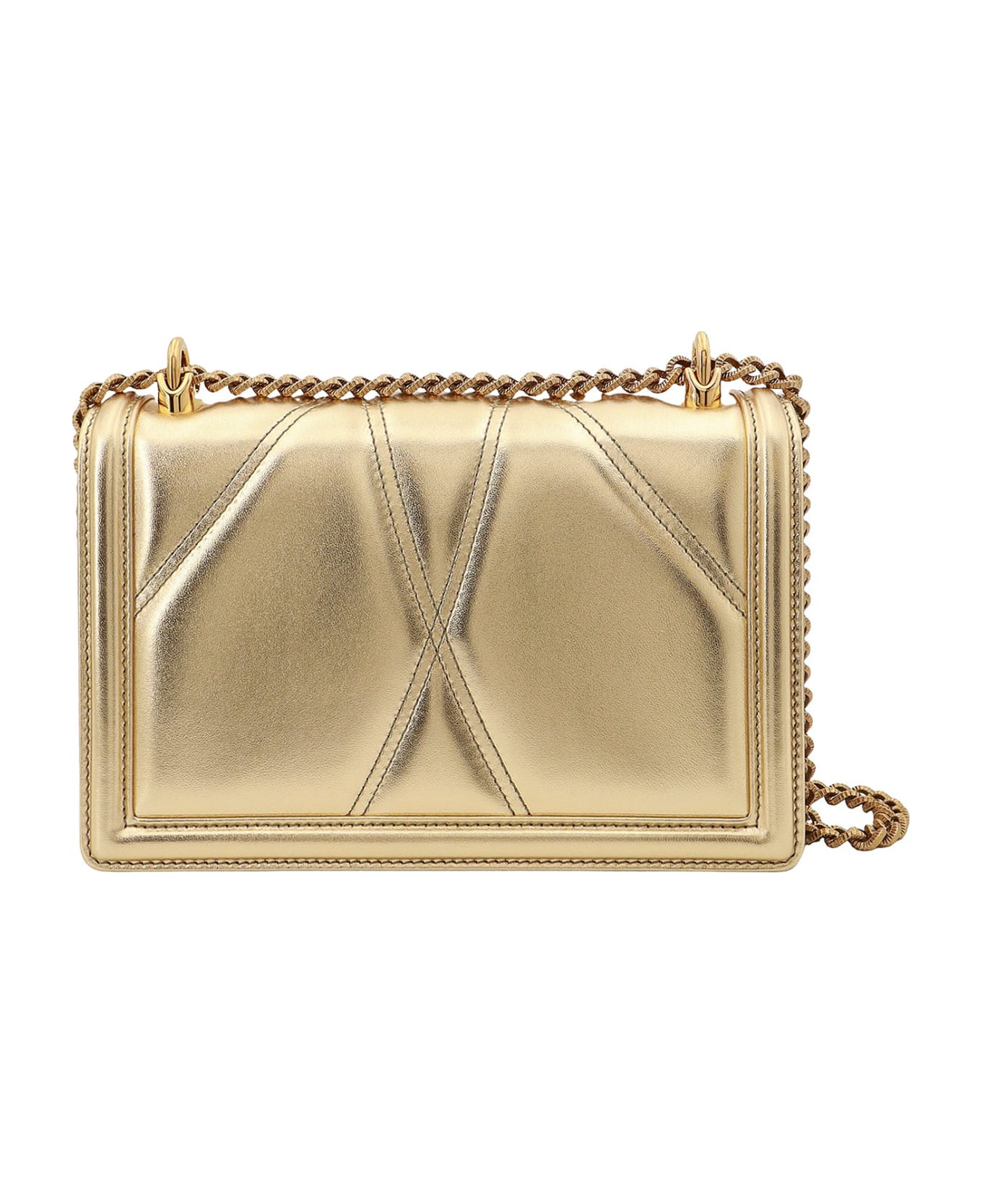 Dolce & Gabbana Devotion Shoulder Bag - Gold