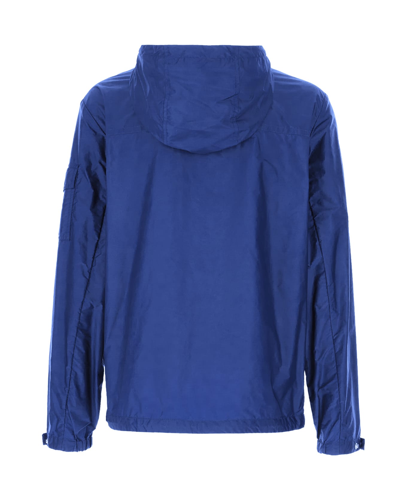 Moncler Blue Nylon Etiache Windbreaker - MULTICOLOUR