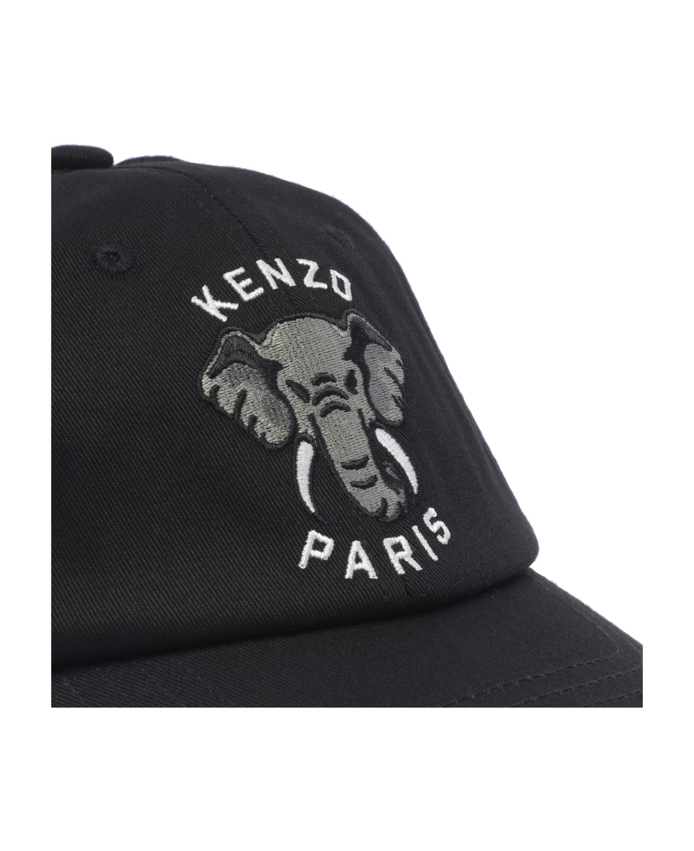 Kenzo Varsity Jungle Baseball Cap - Black