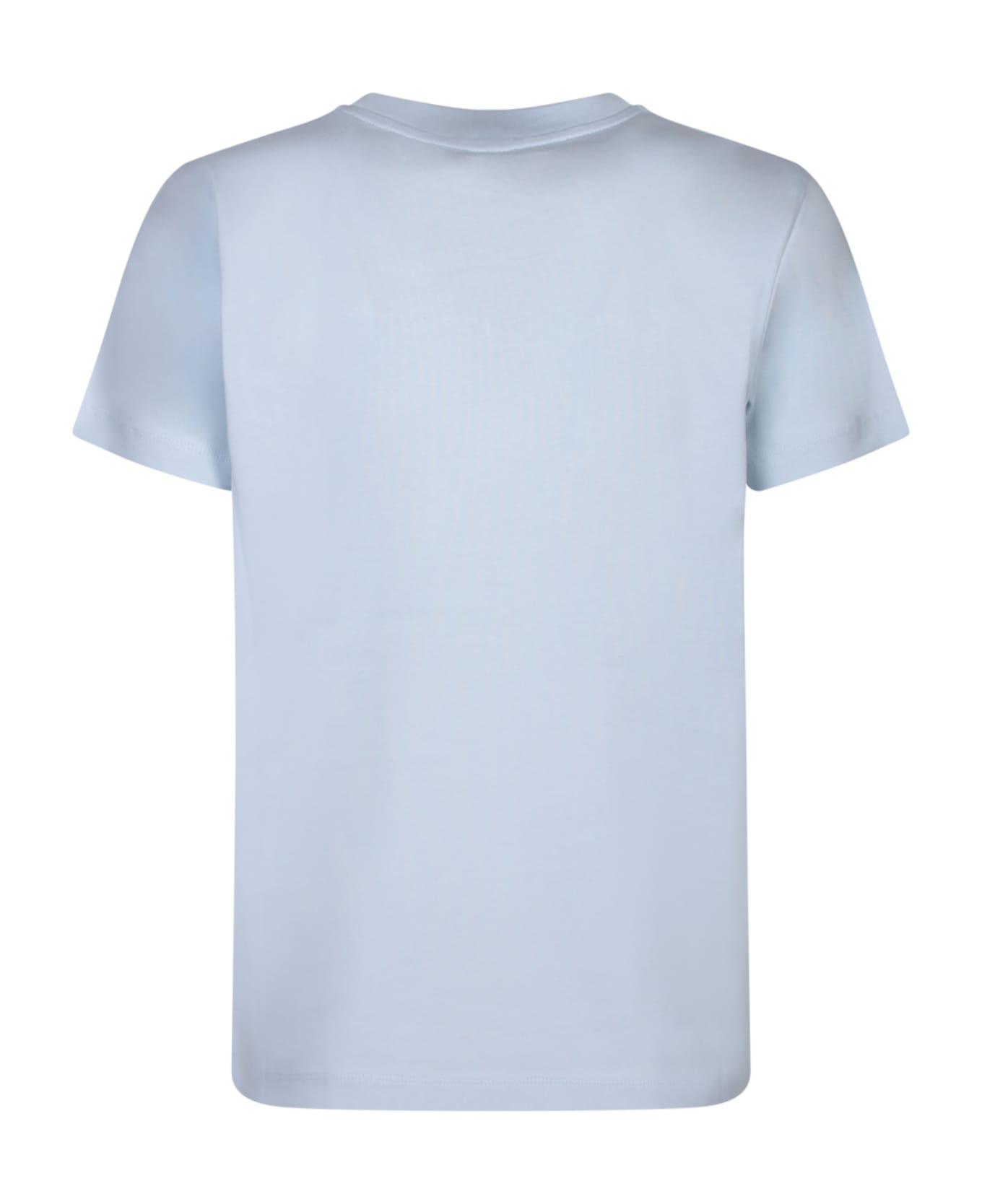 Moncler T-shirt With Logo - Blue