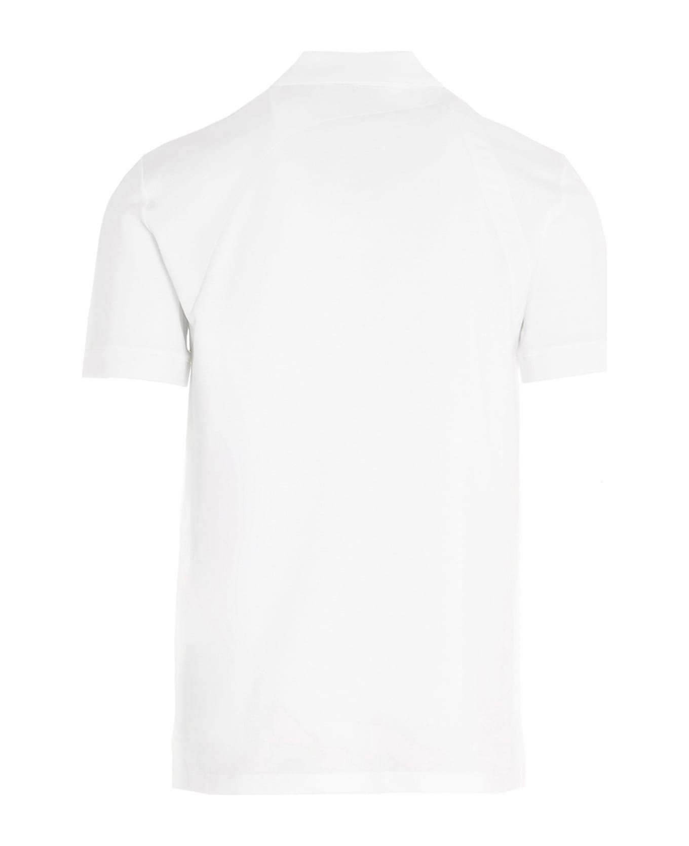 Alexander McQueen Cotton Polo Shirt - White