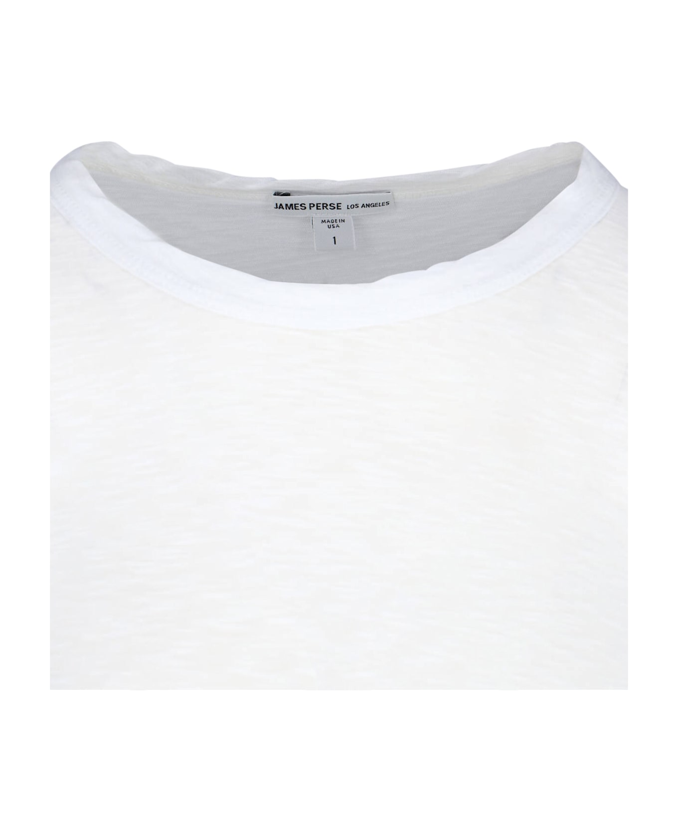 James Perse Classic T-shirt - White