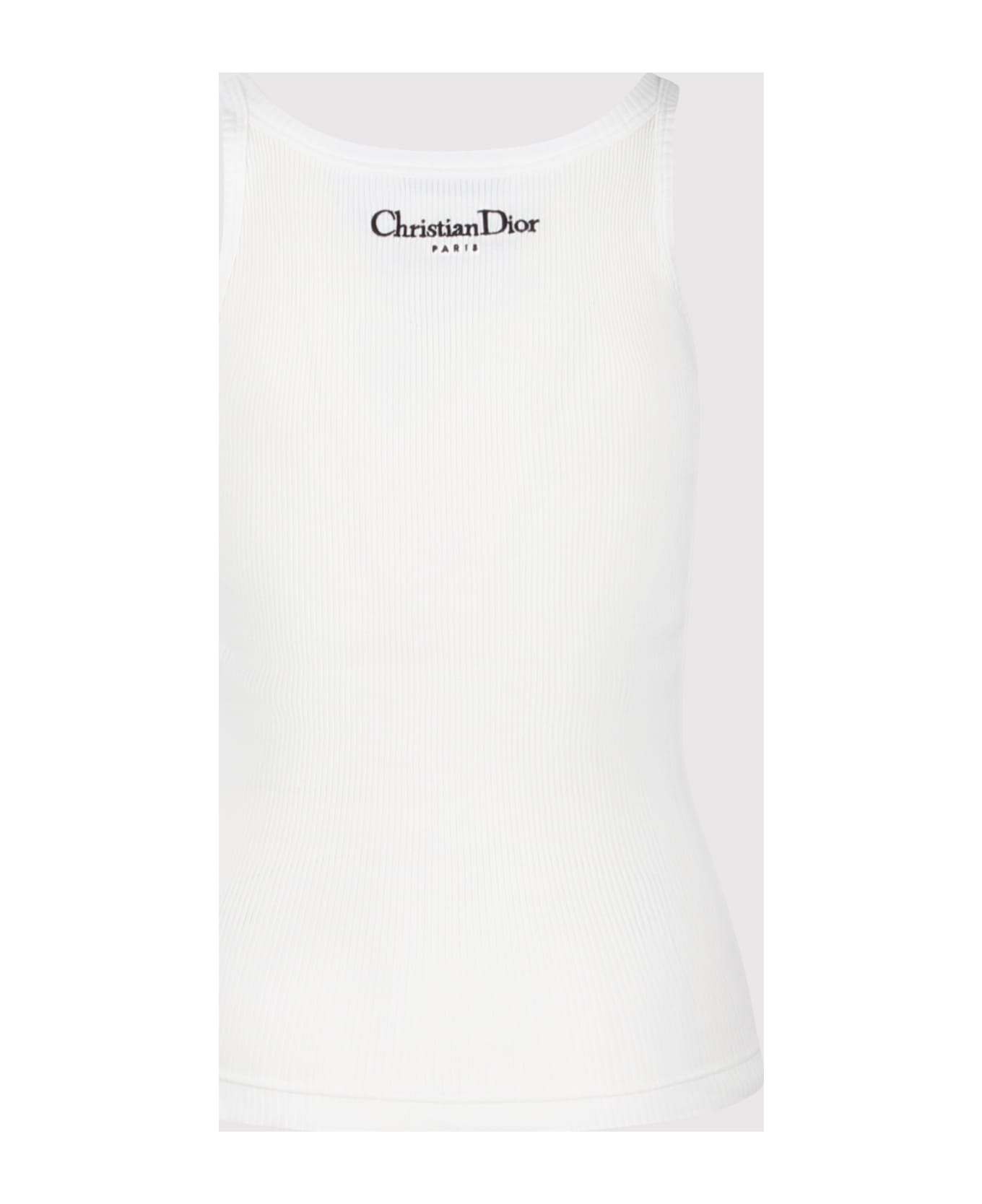 Dior Ribbed Tank Top - MULTICOLOUR