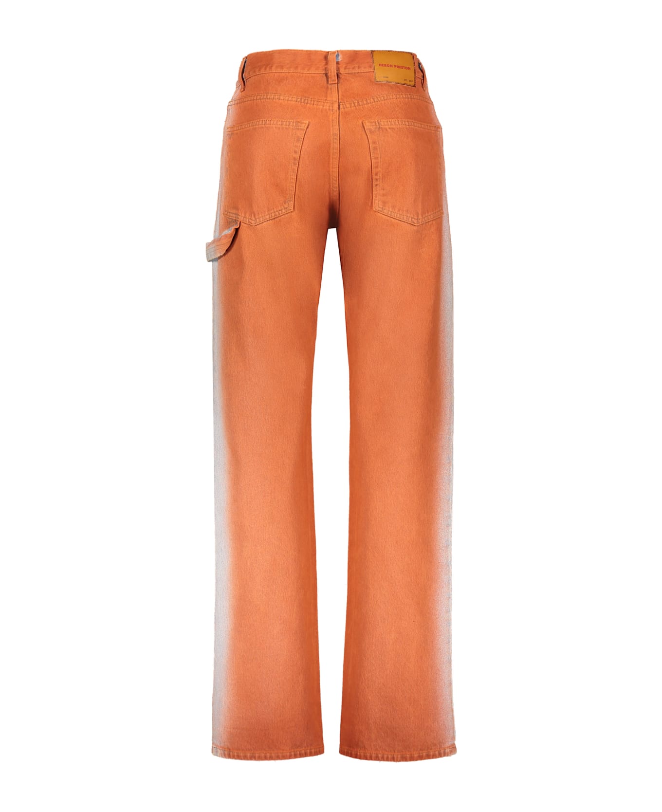 HERON PRESTON 5-pocket Jeans - Orange デニム
