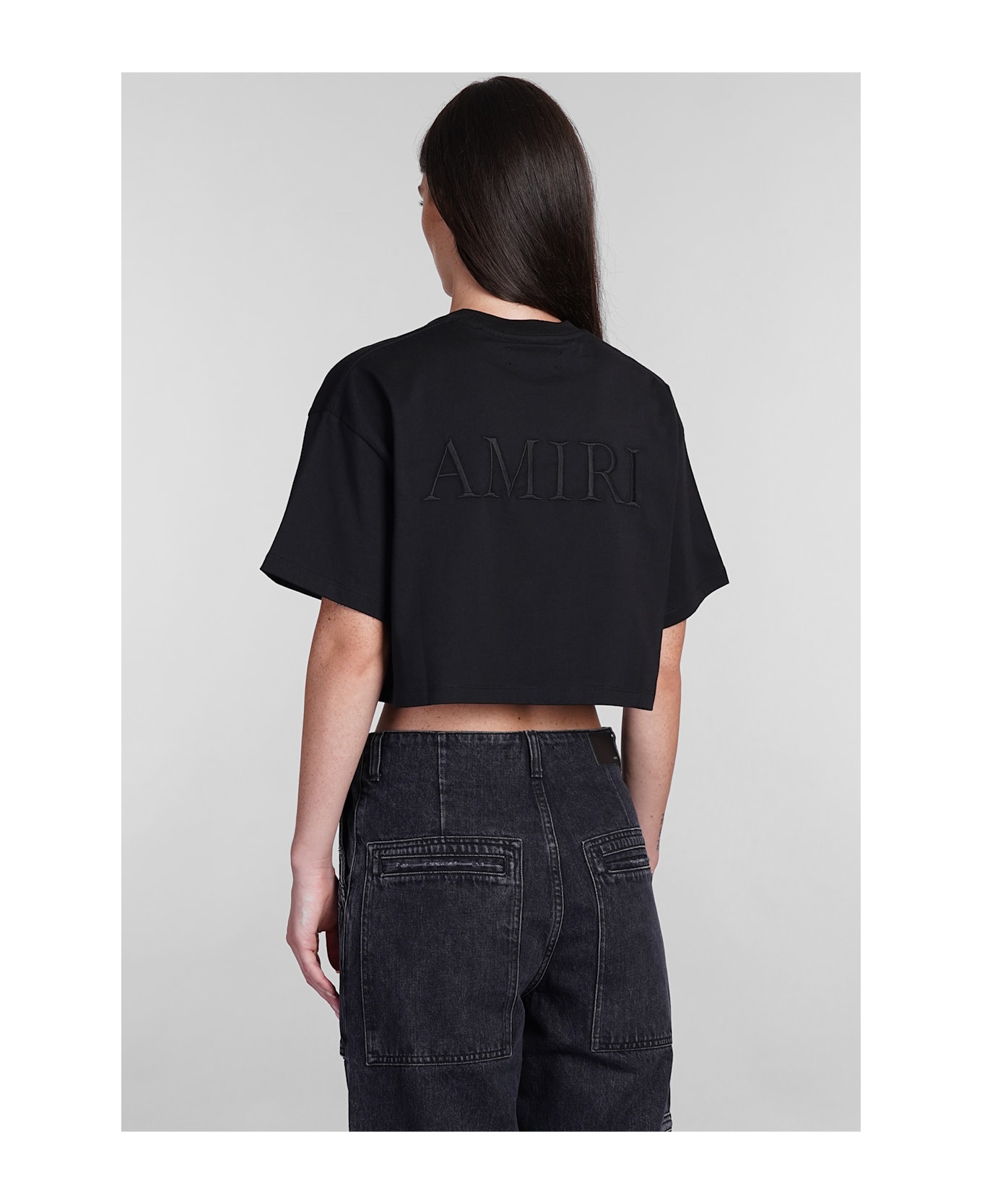 AMIRI T-shirt In Black Cotton - Black