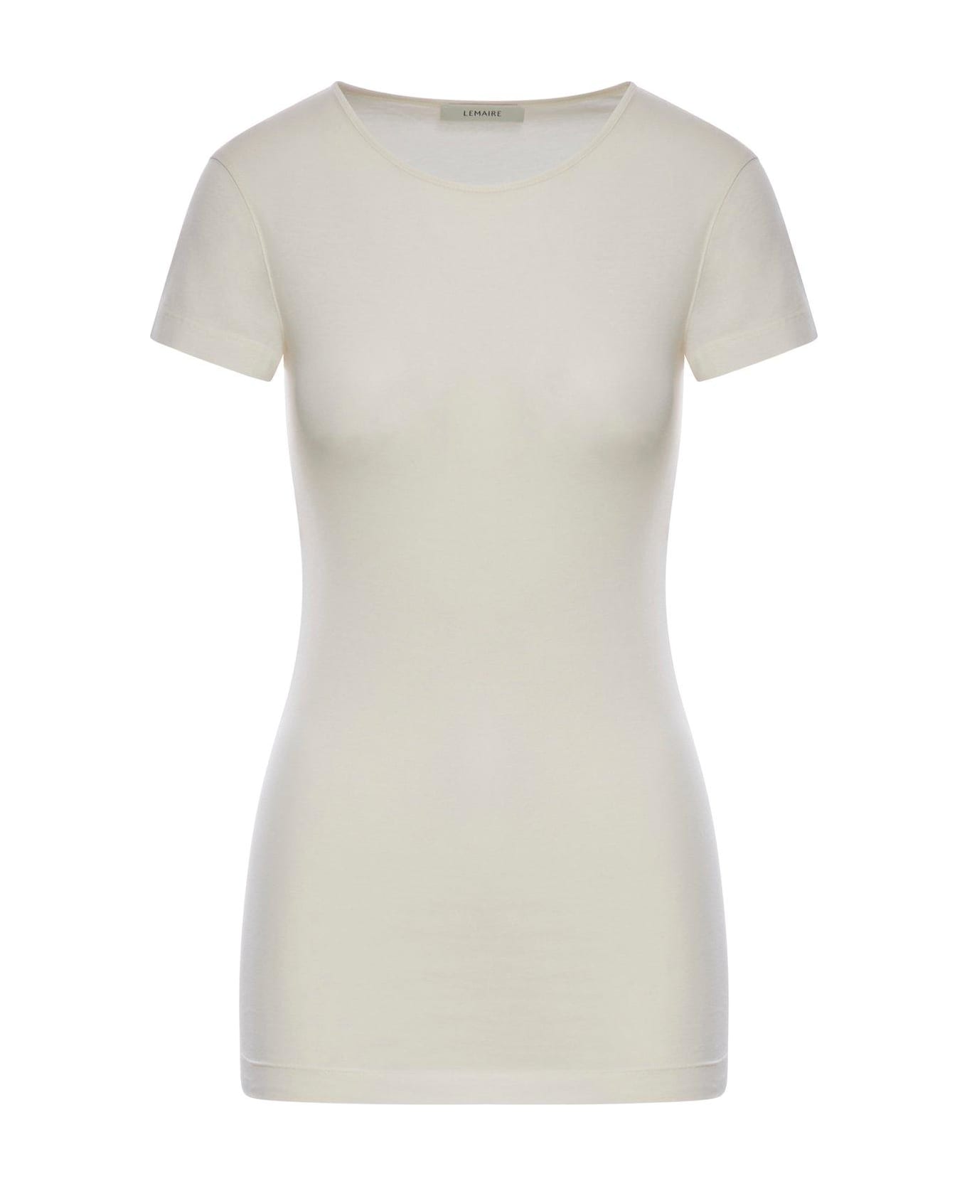 Lemaire Fitted T-shirt - Nude 
Neutrals