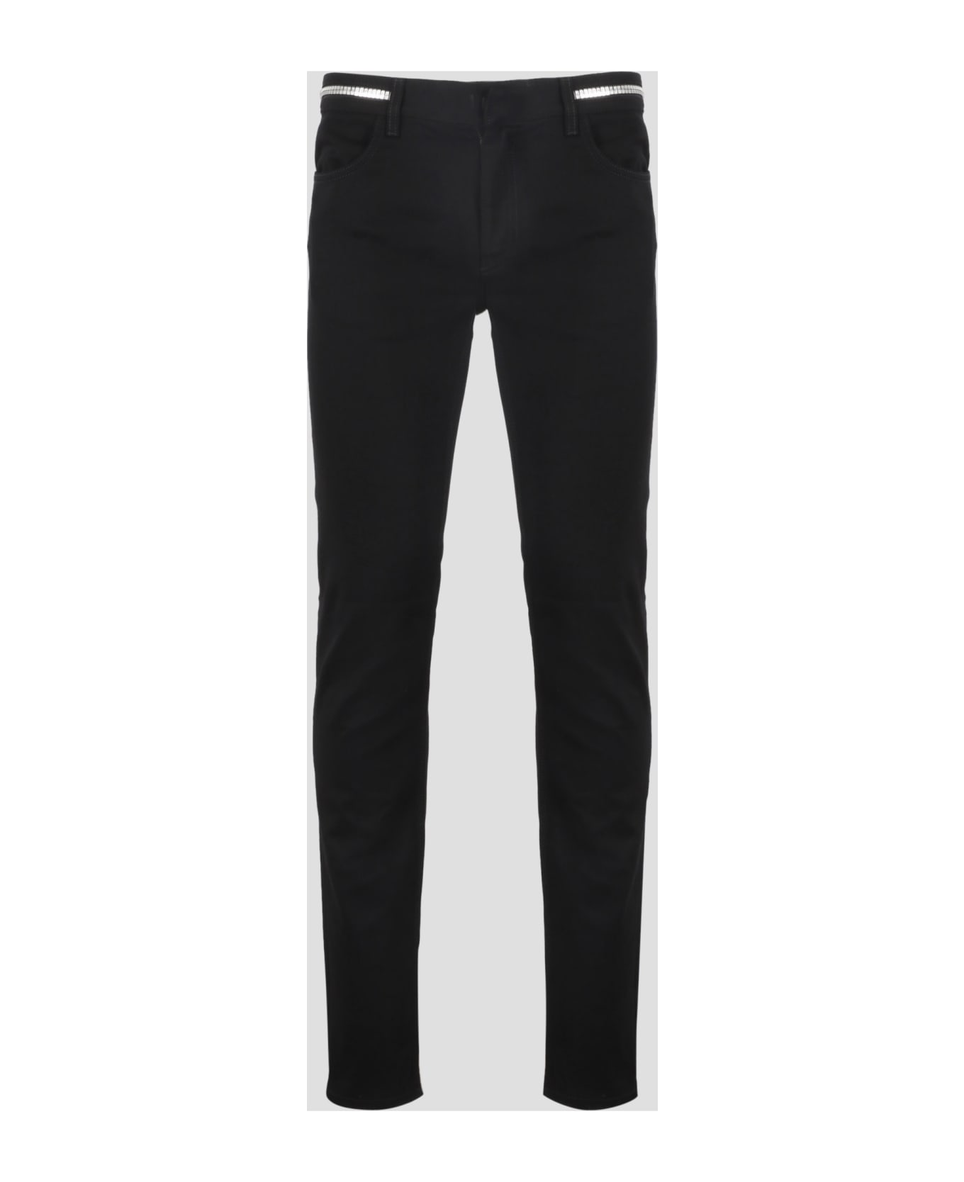 Givenchy Metal Details Jeans - Black