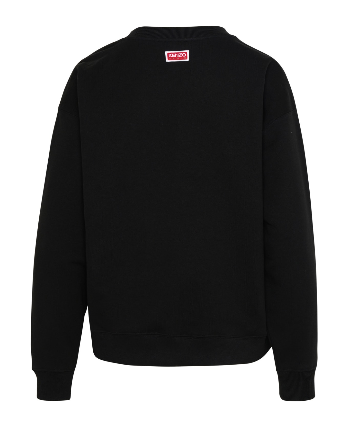 Kenzo Black Cotton Blend Sweatshirt - Black