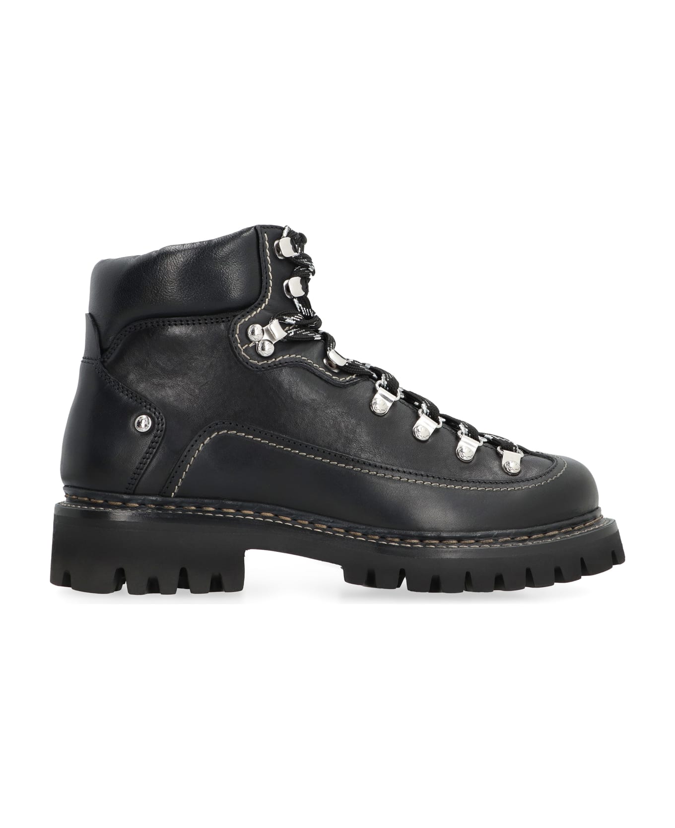 Dsquared2 Canadian Lace-up Leather Ankle Boots