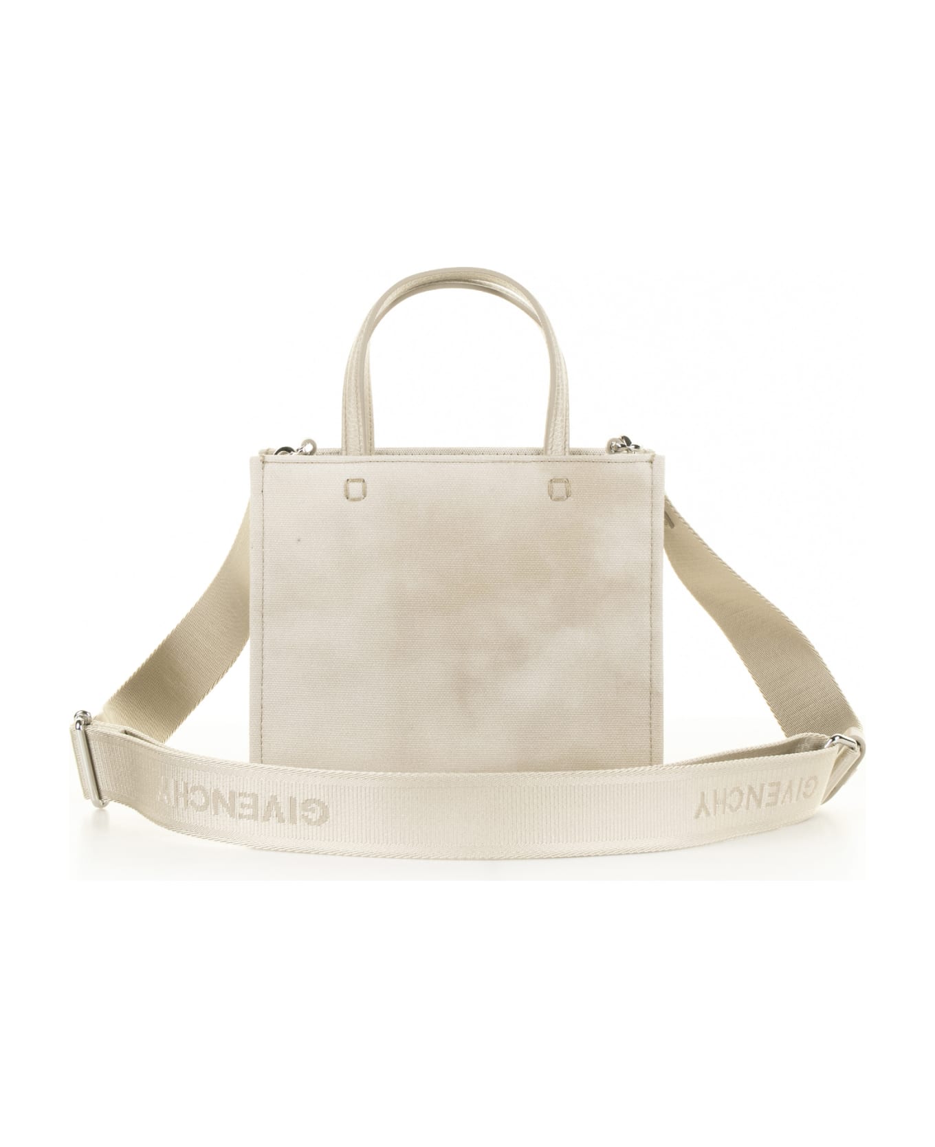 Givenchy Tote Bag In Canvas - dusty gold