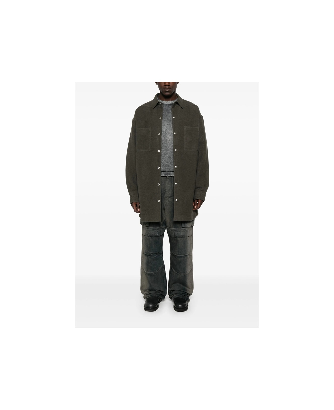 Rick Owens Outerwear - GREEN