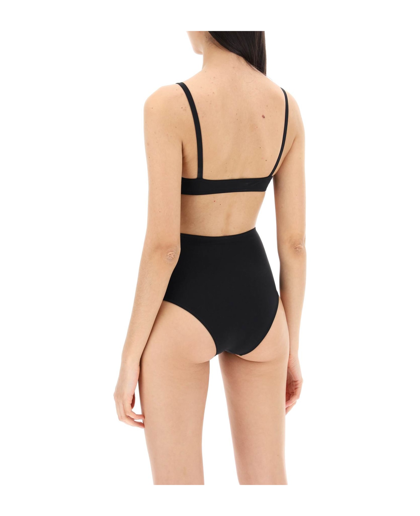 Lido Eleven High Waist Bikini Set - BLACK (Black)