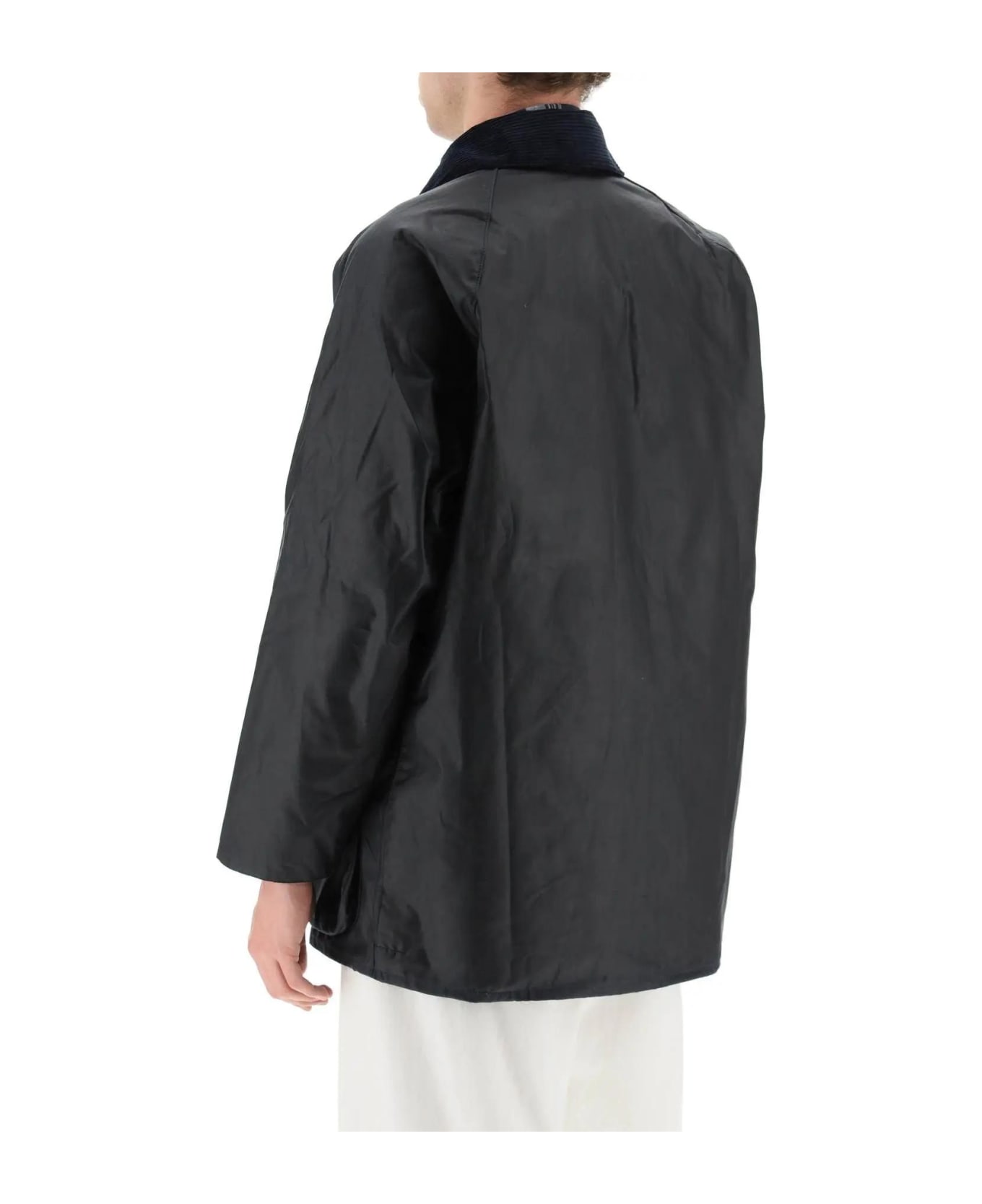 Barbour 
beaufort
 Wax Jacket - Navy