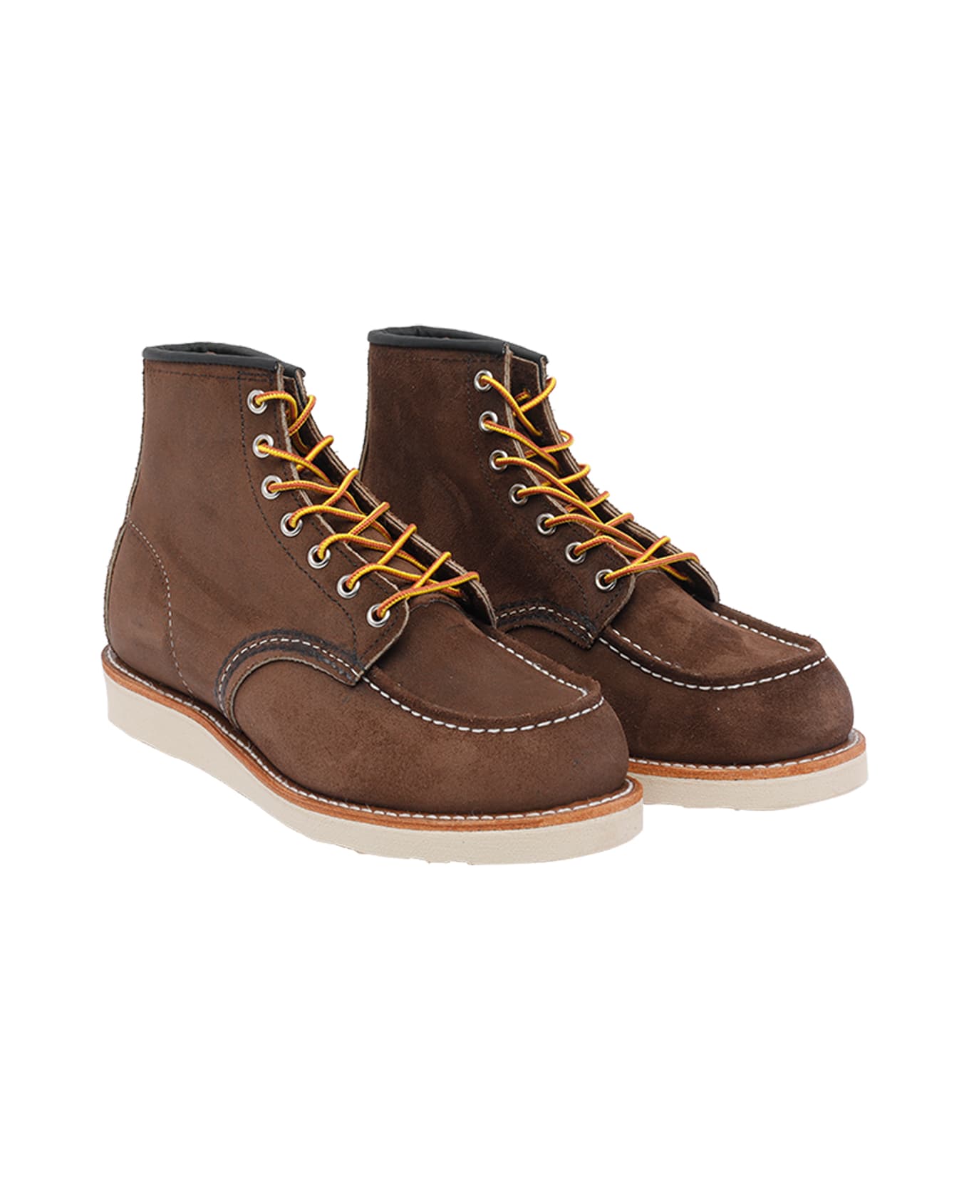 Red Wing Classic Moc Laced Shoes - Brown