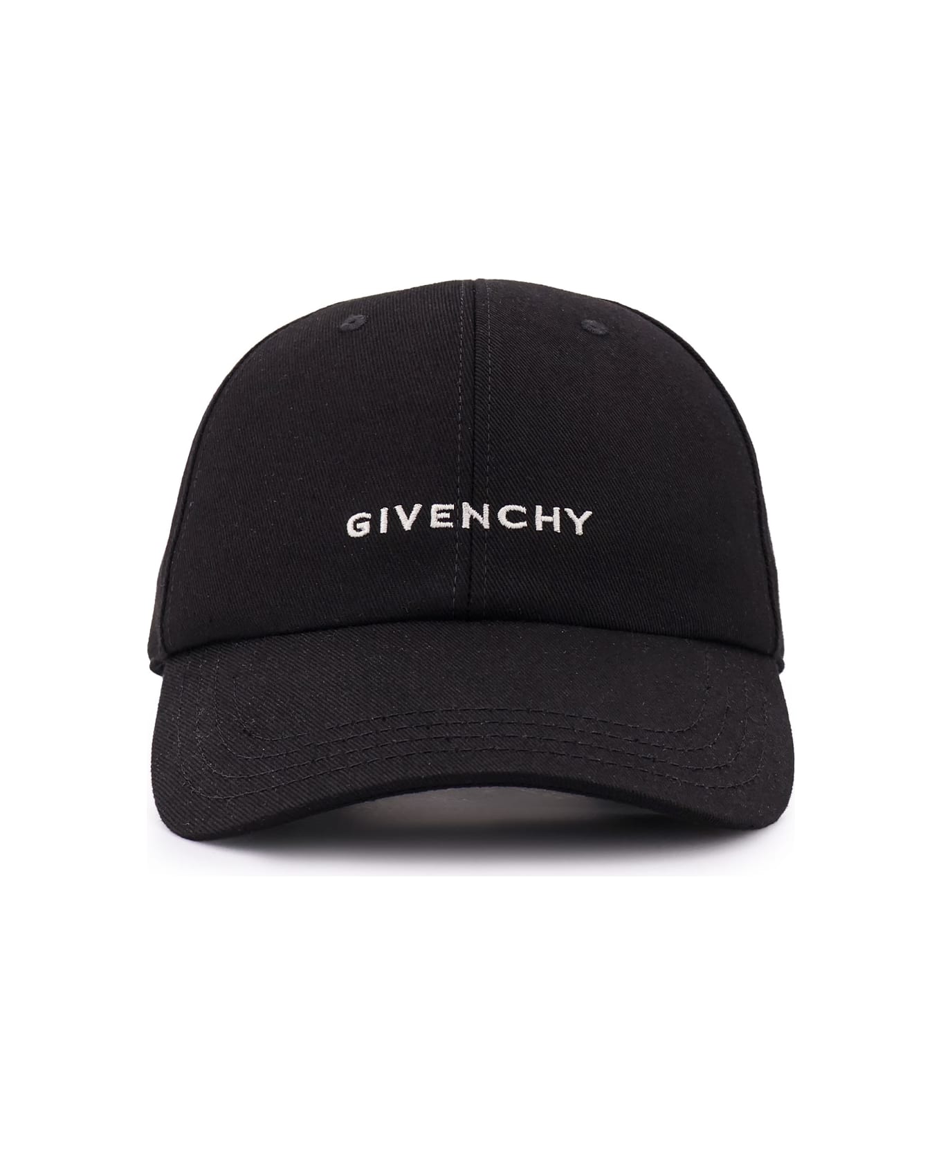 Givenchy Cotton Blend Baseball Hat - Black