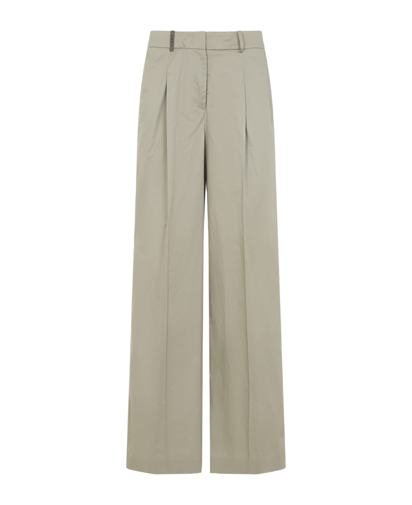 Peserico Cotton Pants - Verde Foglia D`olivo