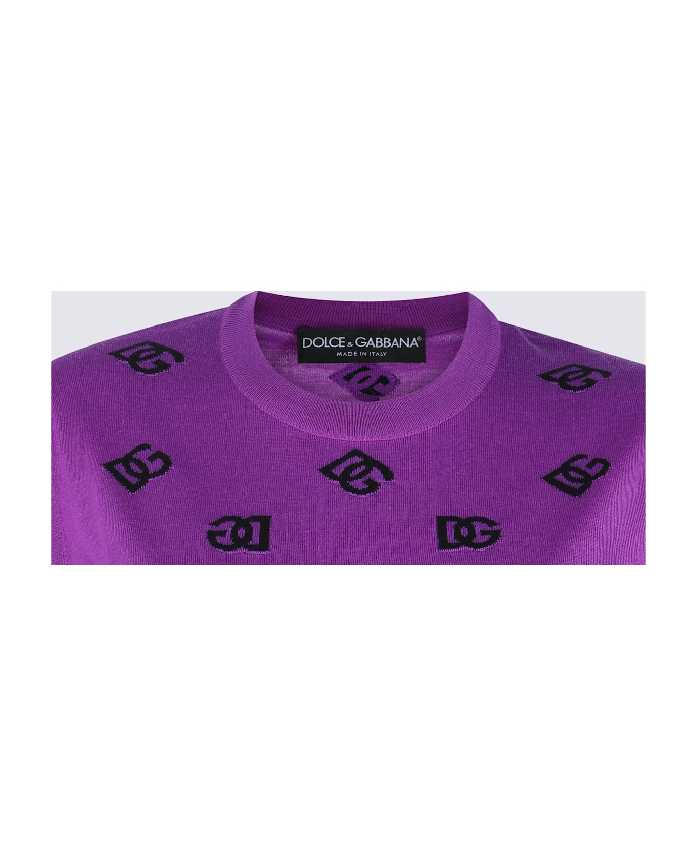 Dolce 
Gabbana Purple Knitwear - Purple