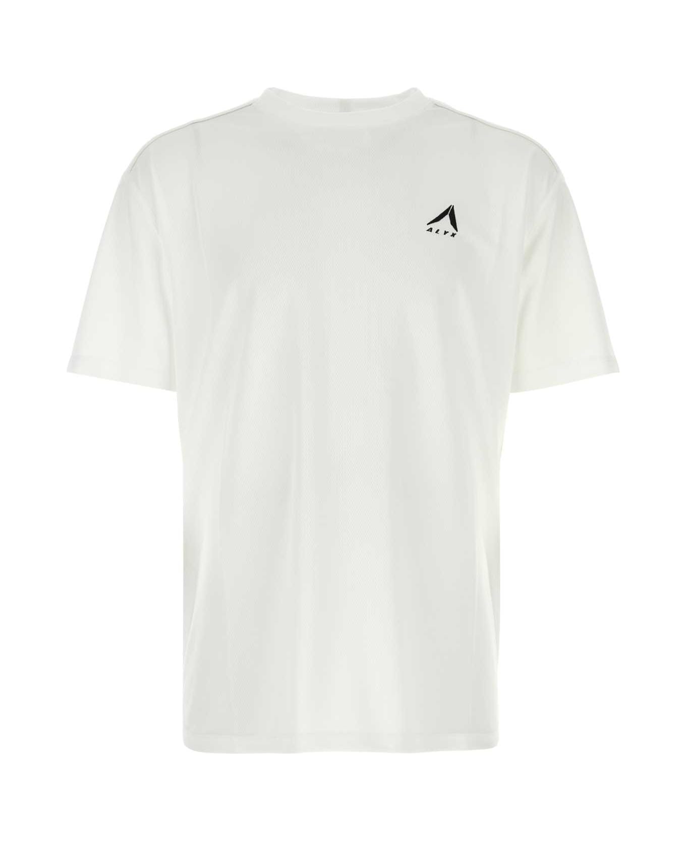 1017 ALYX 9SM White Mesh T-shirt - WHITE シャツ