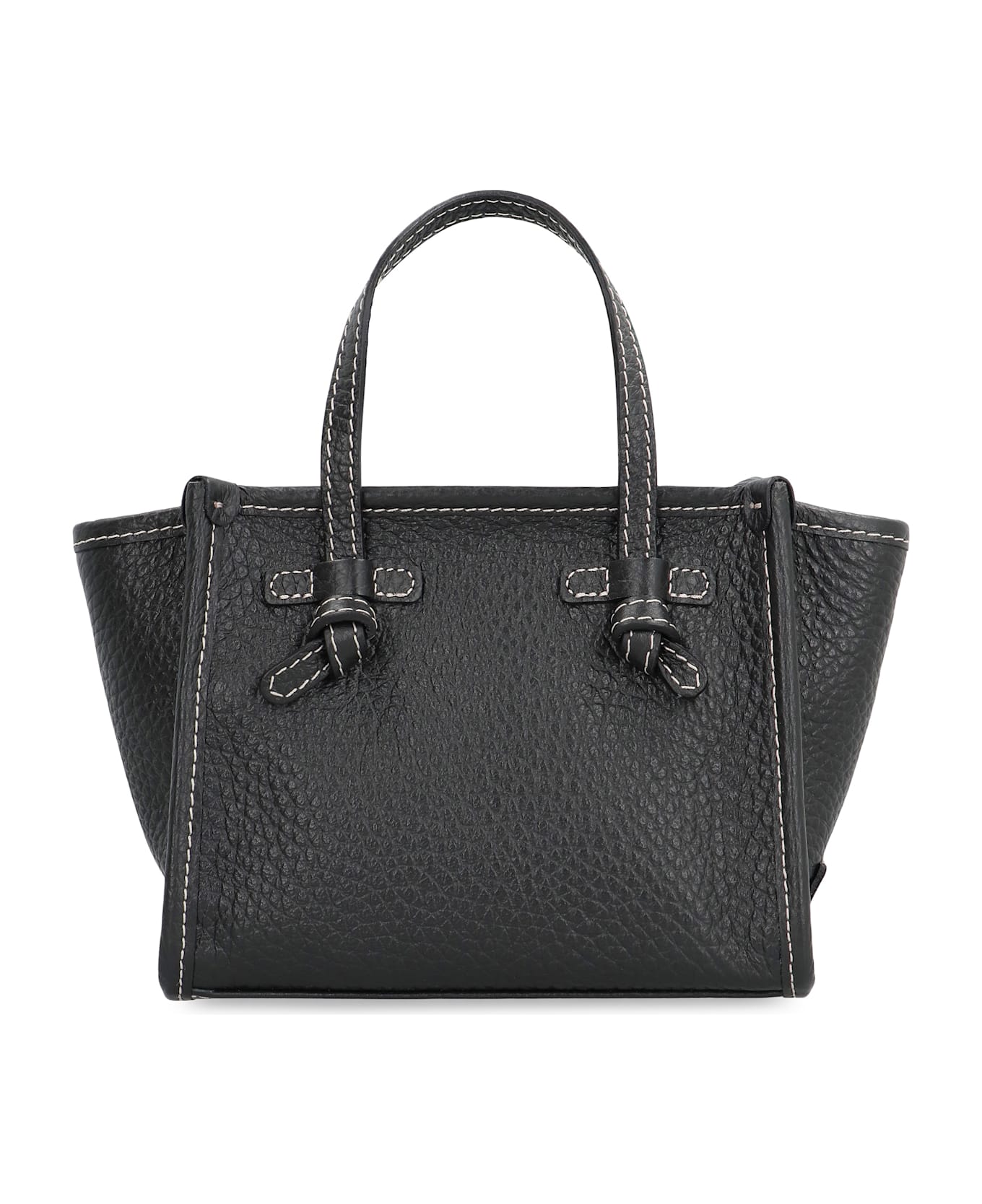 Gianni Chiarini Miss Marcella Leather Mini Handbag - black