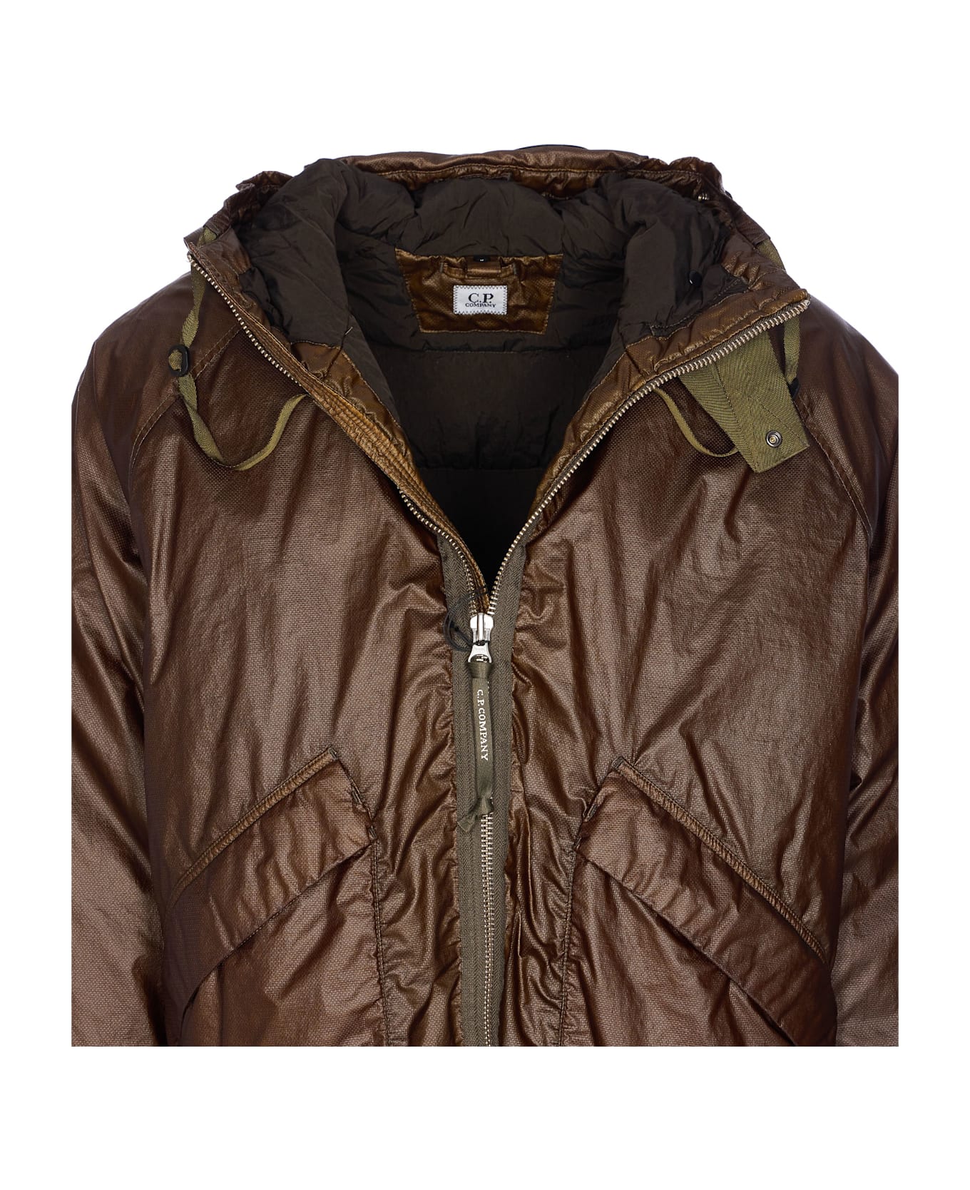 C.P. Company Goggle Medium Jacket - GREEN