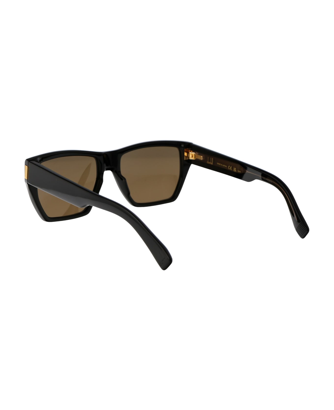 Dunhill Du0031s Sunglasses - 001 BLACK BLACK BROWN