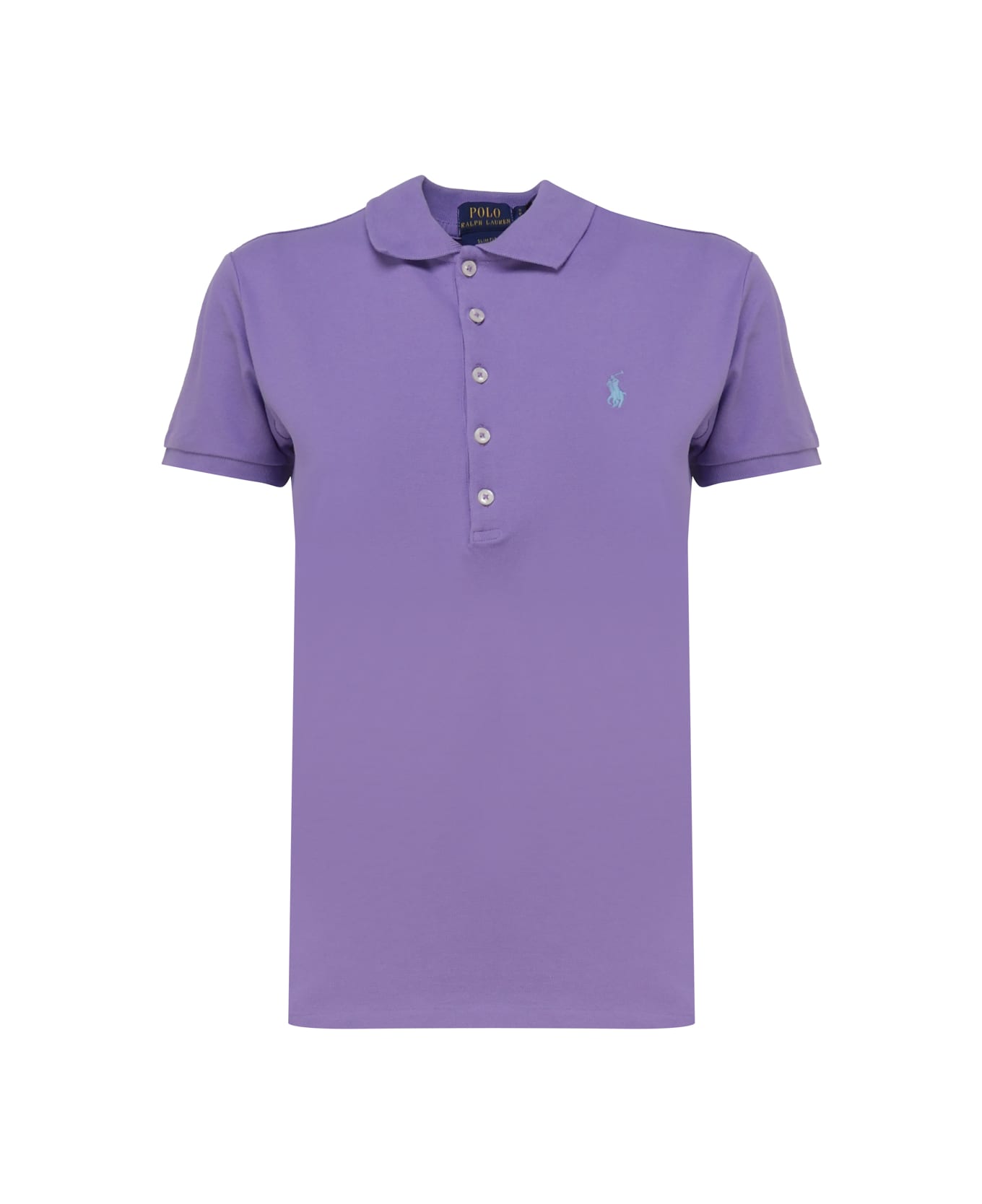 Polo Ralph Lauren Polo With Julie Embroidery - Purple