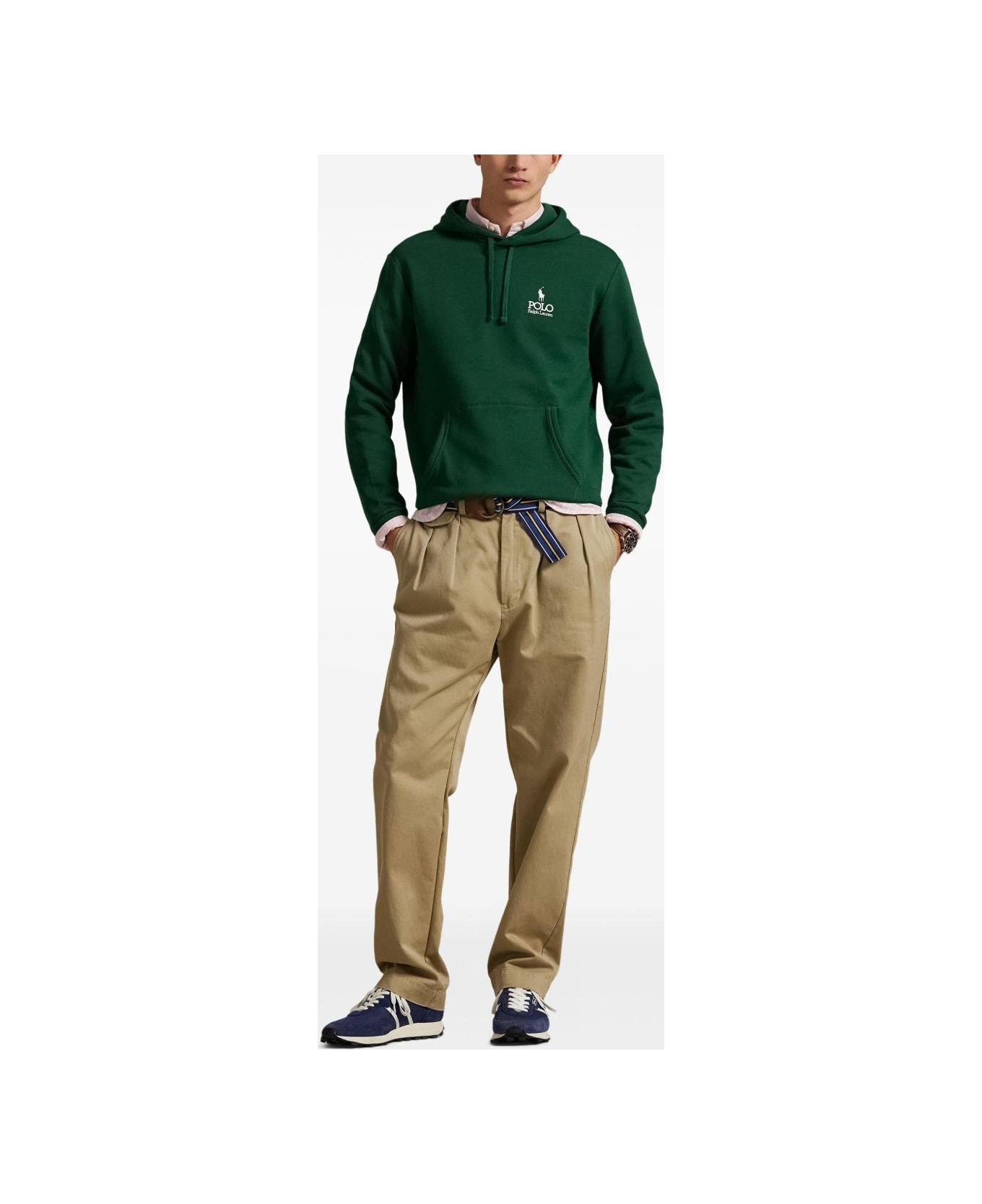 Polo Ralph Lauren Logo Hoodie - Green